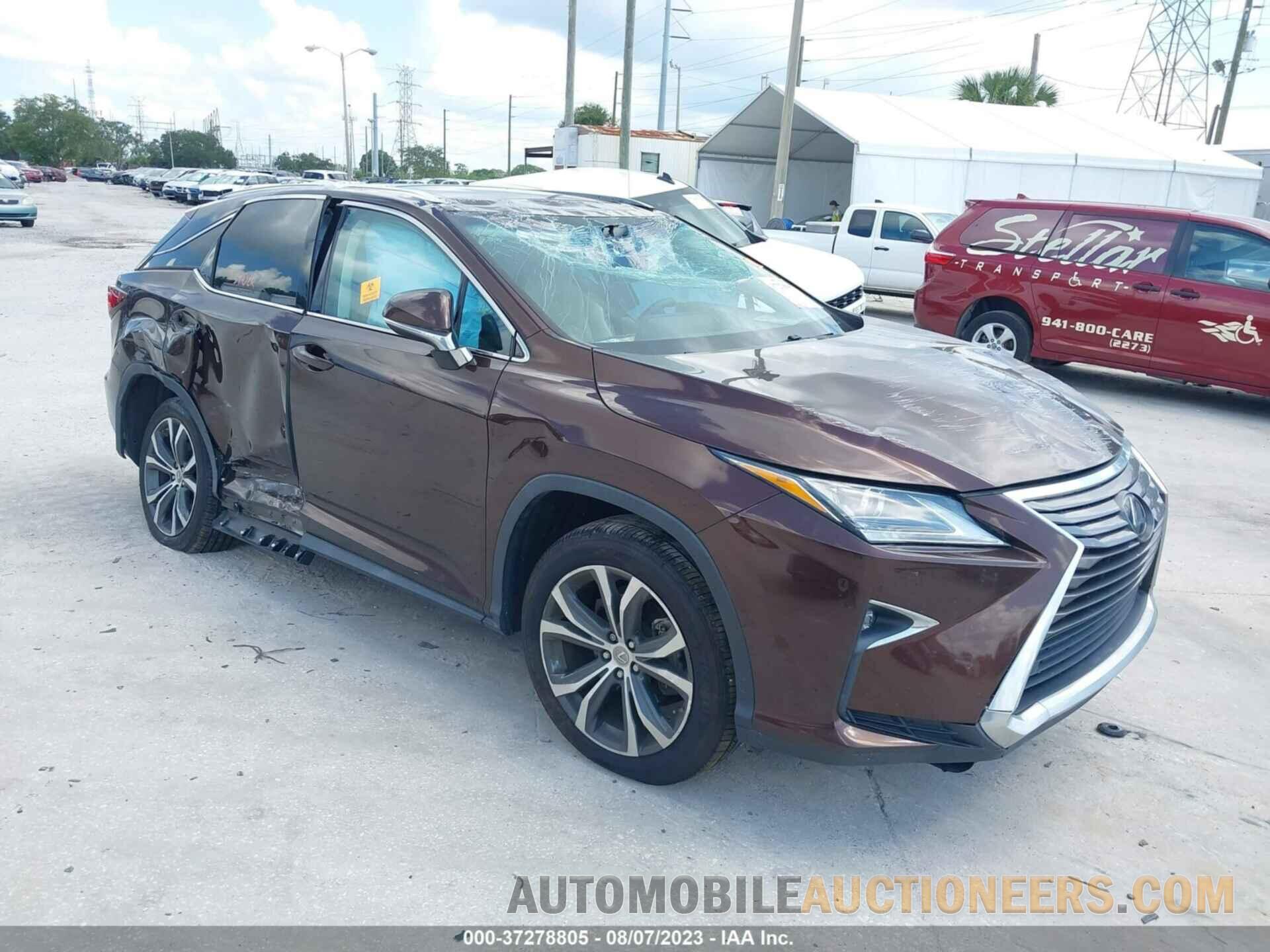 2T2ZZMCAXHC090523 LEXUS RX 2017