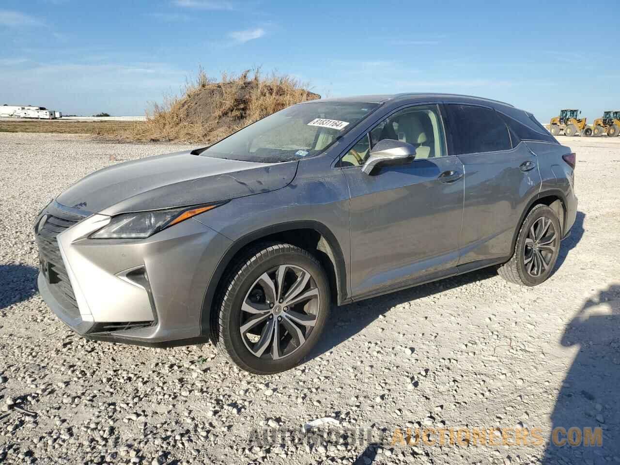 2T2ZZMCAXHC091834 LEXUS RX350 2017