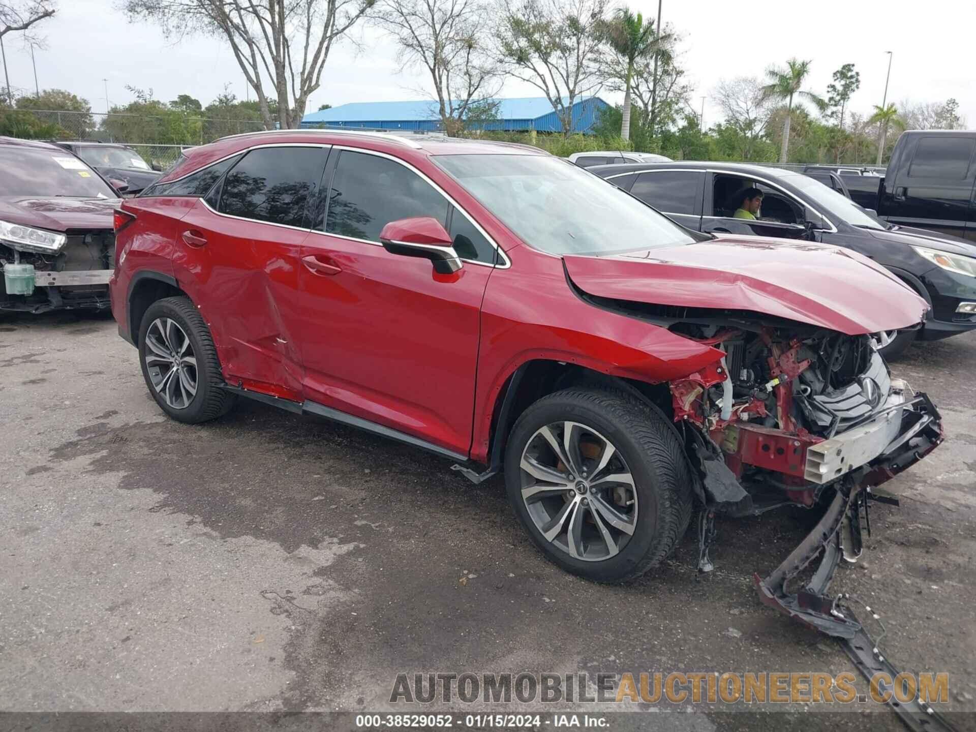 2T2ZZMCAXKC124046 LEXUS RX 2019