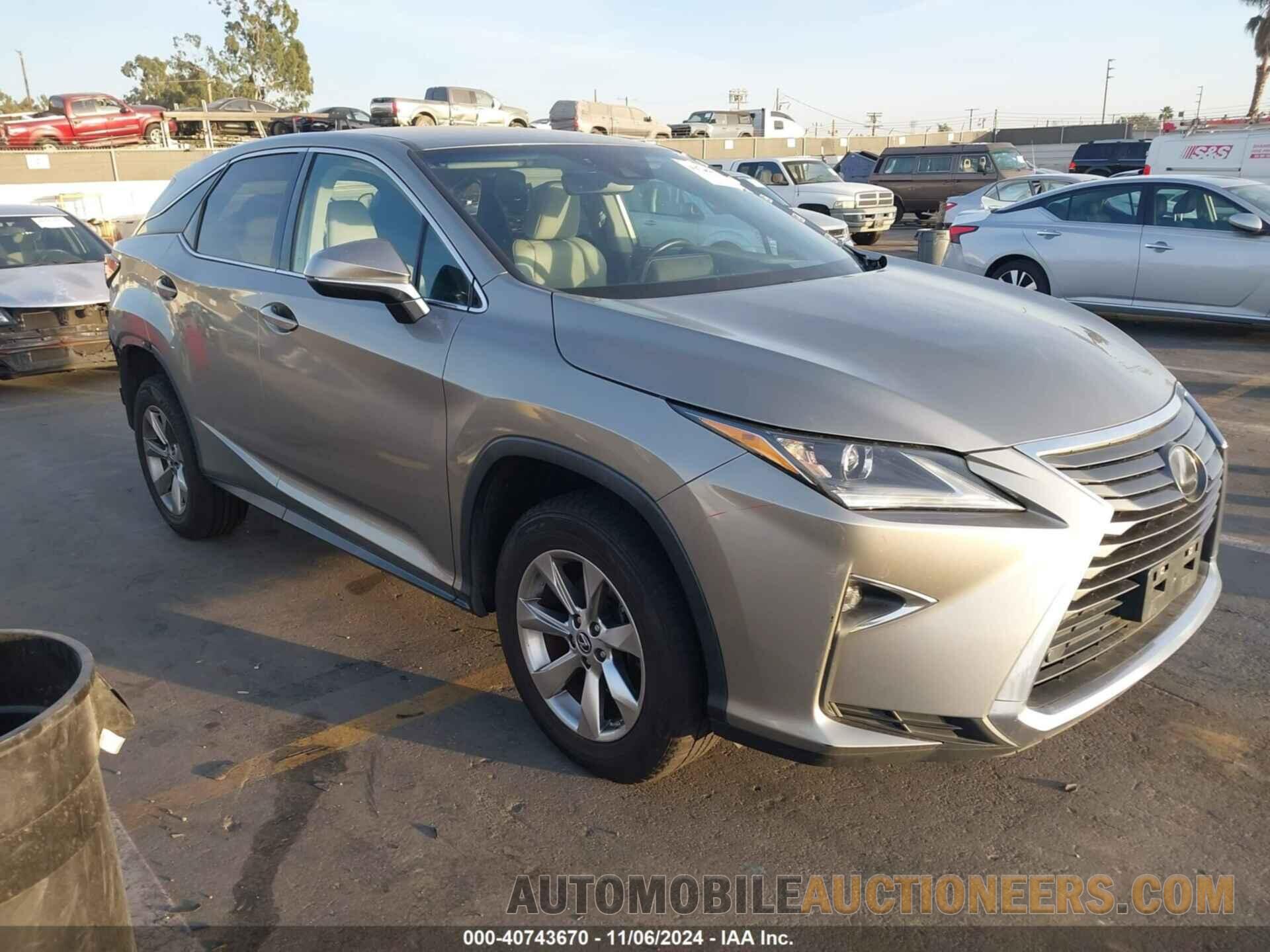 2T2ZZMCAXKC130381 LEXUS RX 350 2019