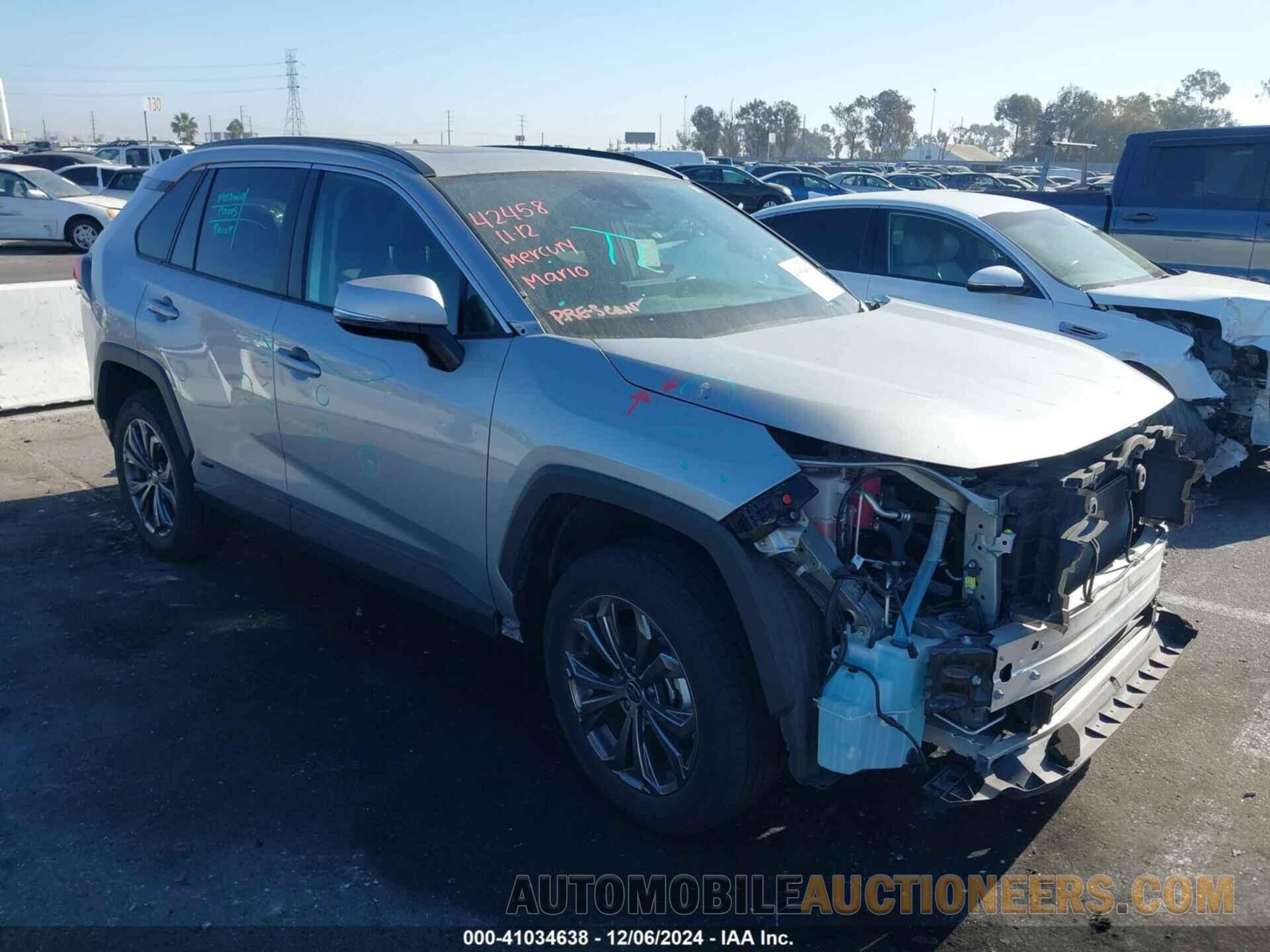 2T3B6RFV6NW037538 TOYOTA RAV4 HYBRID 2022