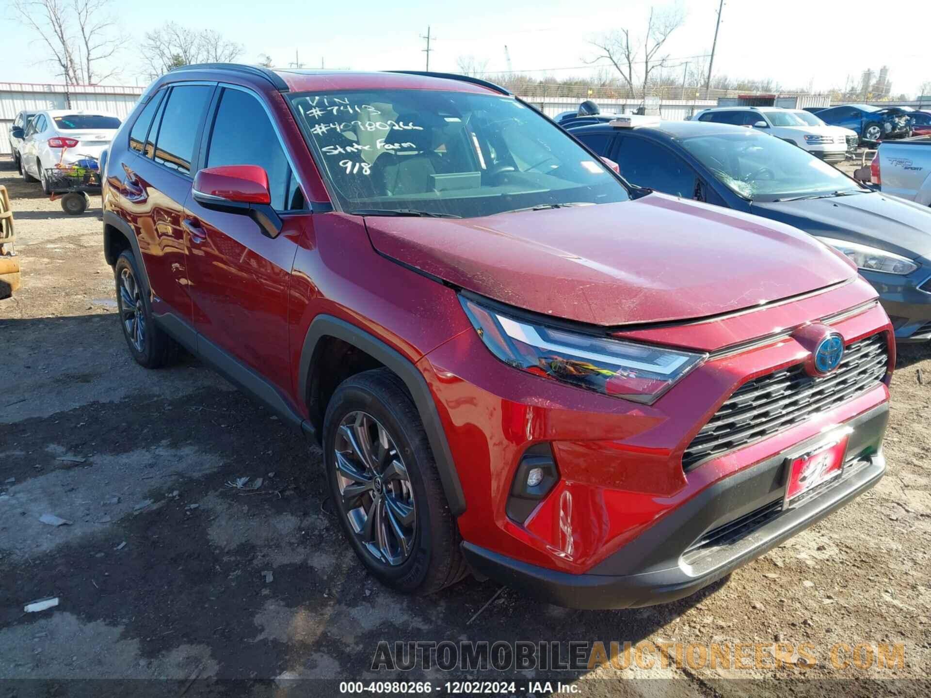 2T3B6RFV8NW037413 TOYOTA RAV4 HYBRID 2022