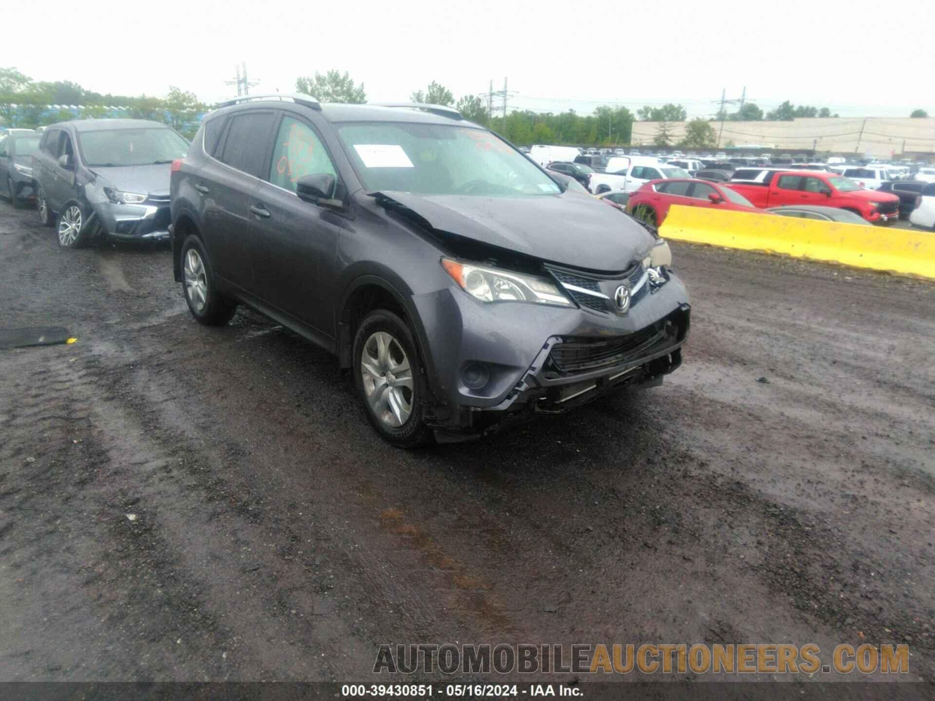 2T3BFREV1FW244454 TOYOTA RAV4 2015