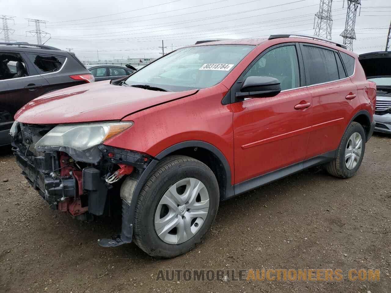 2T3BFREV1FW295615 TOYOTA RAV4 2015