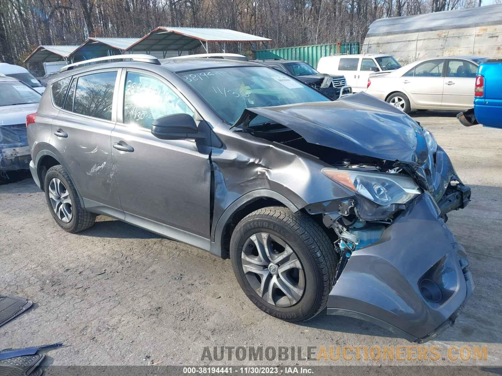 2T3BFREV1FW337393 TOYOTA RAV4 2015