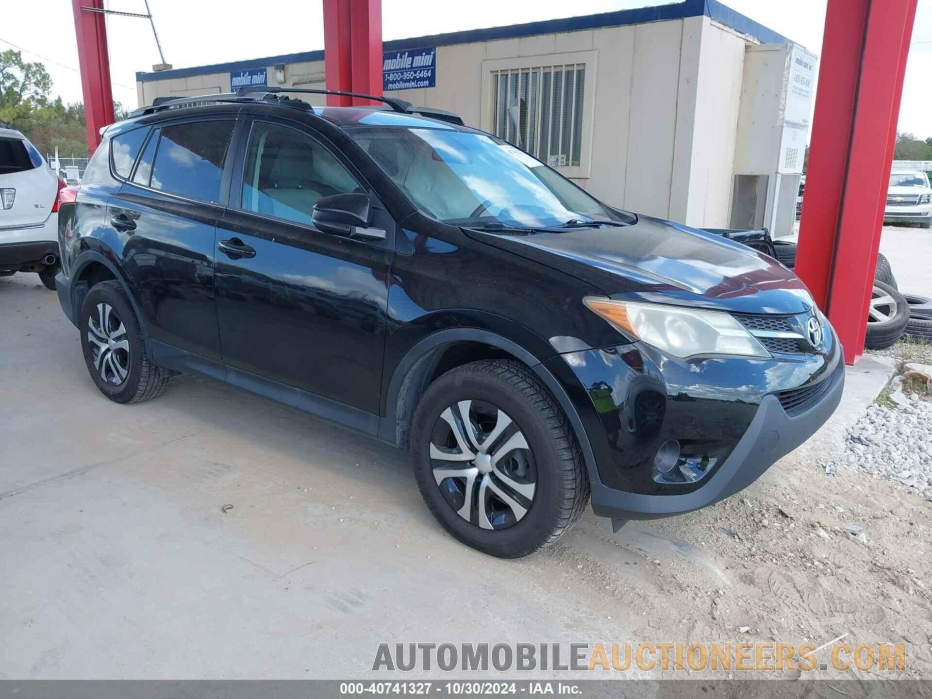 2T3BFREV2FW235245 TOYOTA RAV4 2015