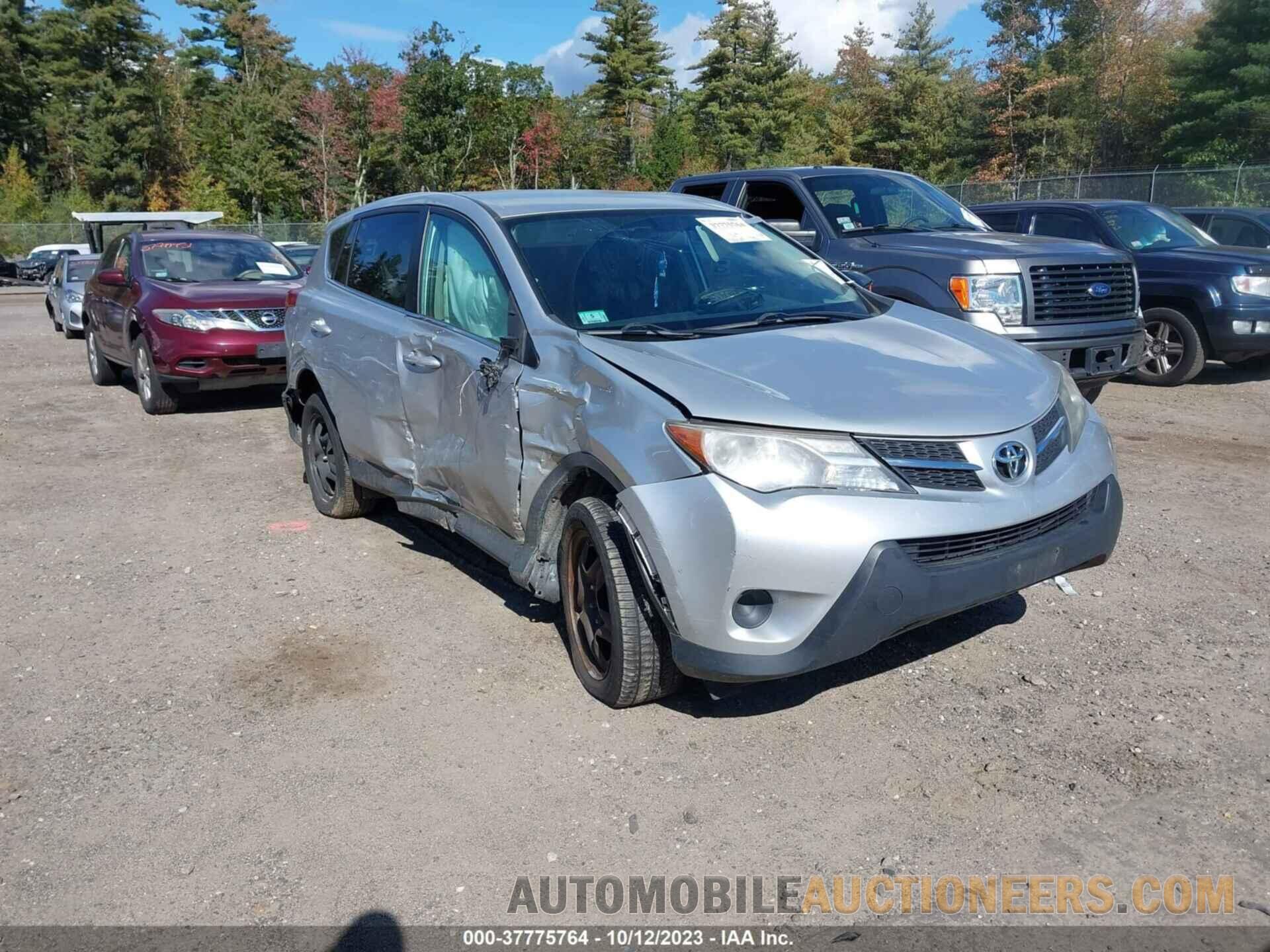 2T3BFREV2FW302801 TOYOTA RAV4 2015