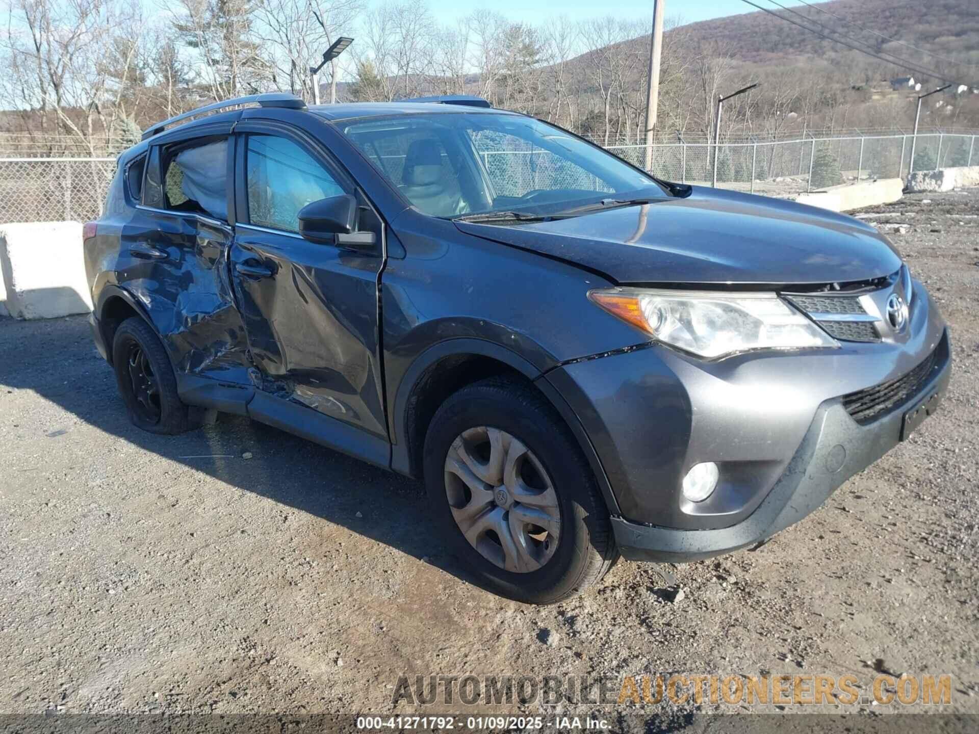 2T3BFREV2FW342439 TOYOTA RAV4 2015