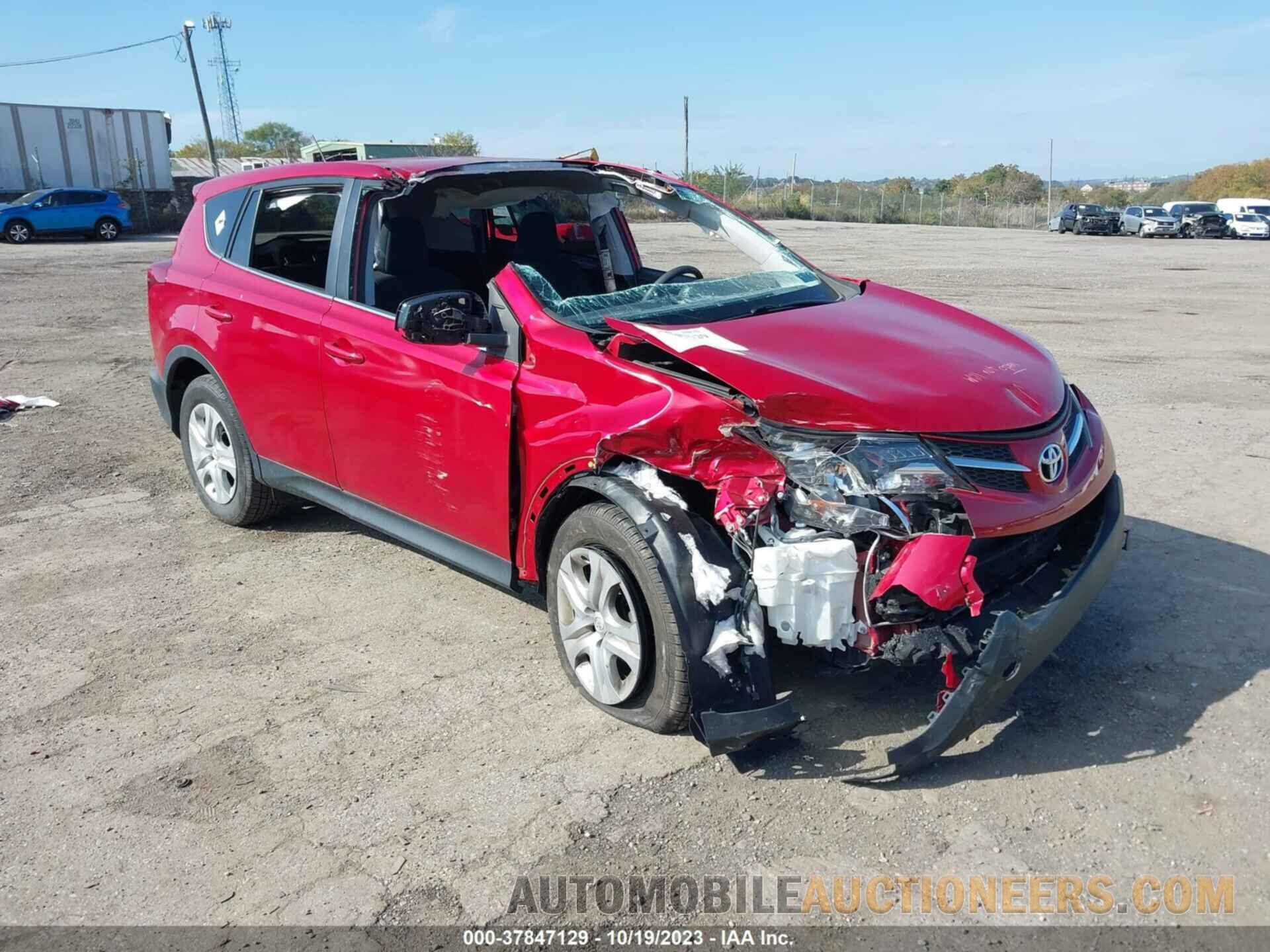 2T3BFREV2FW370130 TOYOTA RAV4 2015