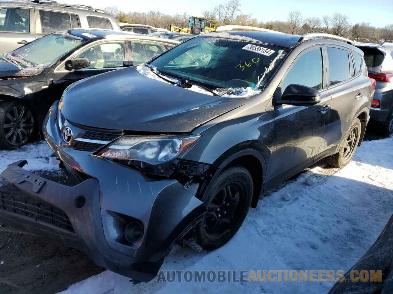 2T3BFREV2FW394377 TOYOTA RAV4 2015