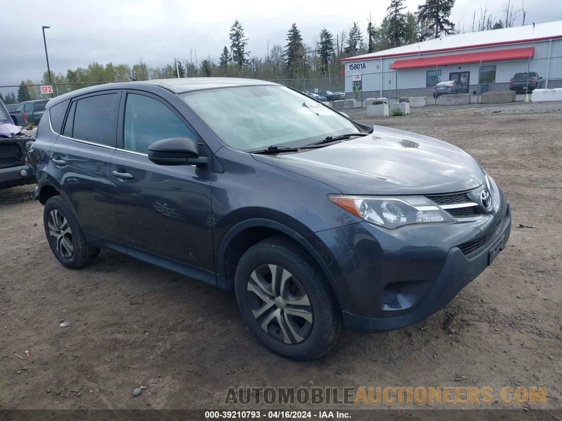 2T3BFREV3FW246495 TOYOTA RAV4 2015