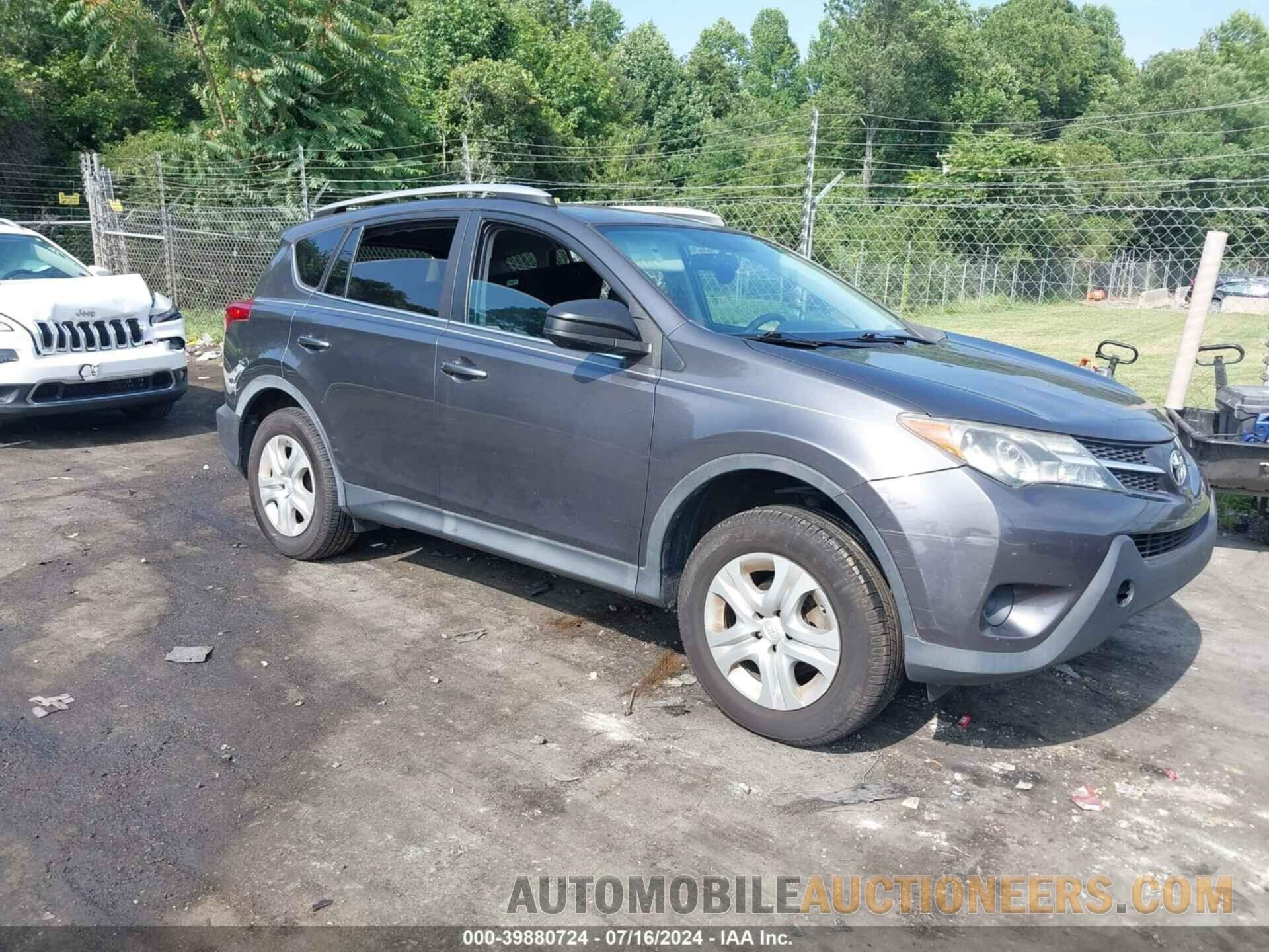 2T3BFREV3FW249011 TOYOTA RAV4 2015