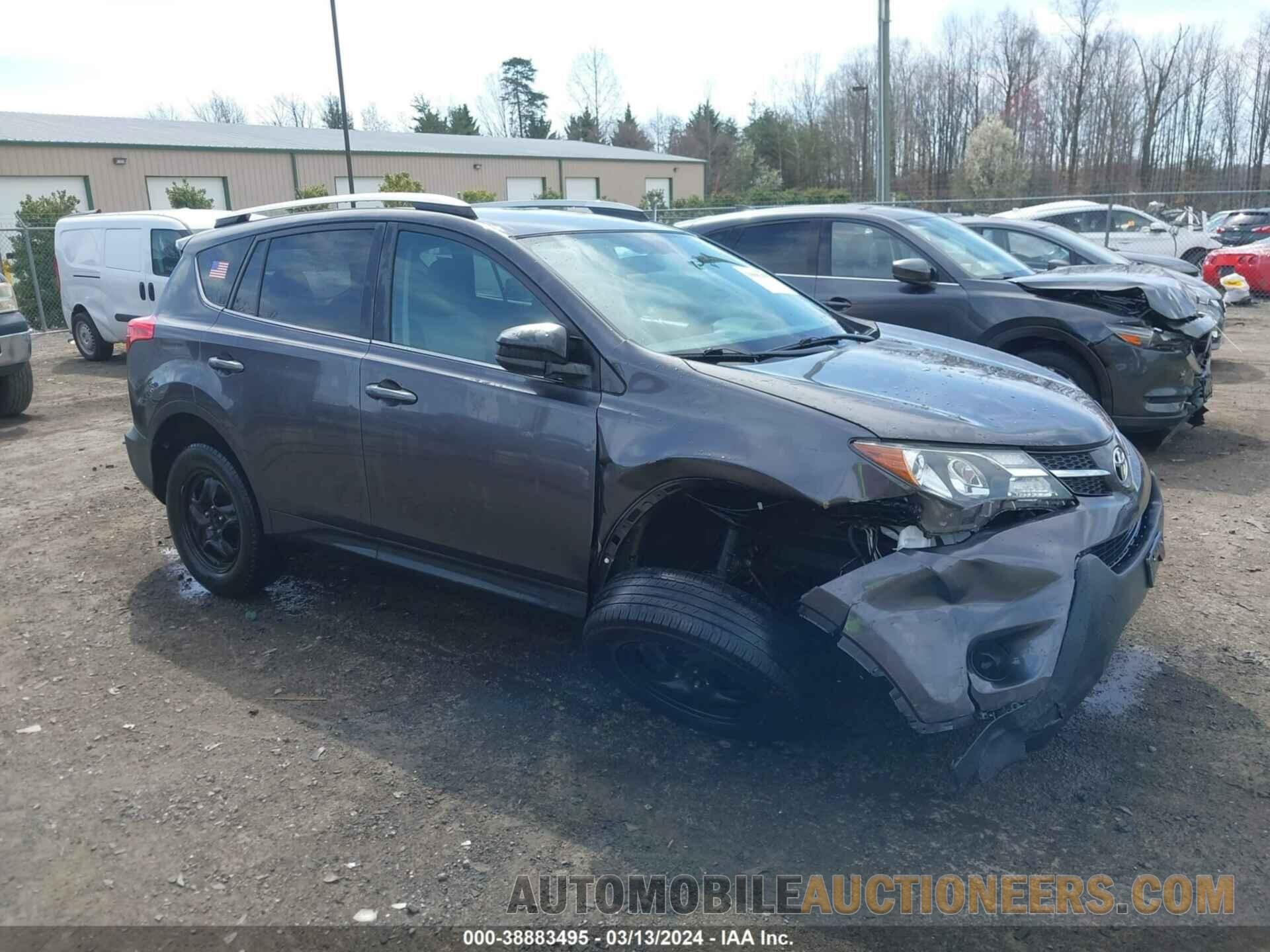 2T3BFREV3FW287046 TOYOTA RAV4 2015