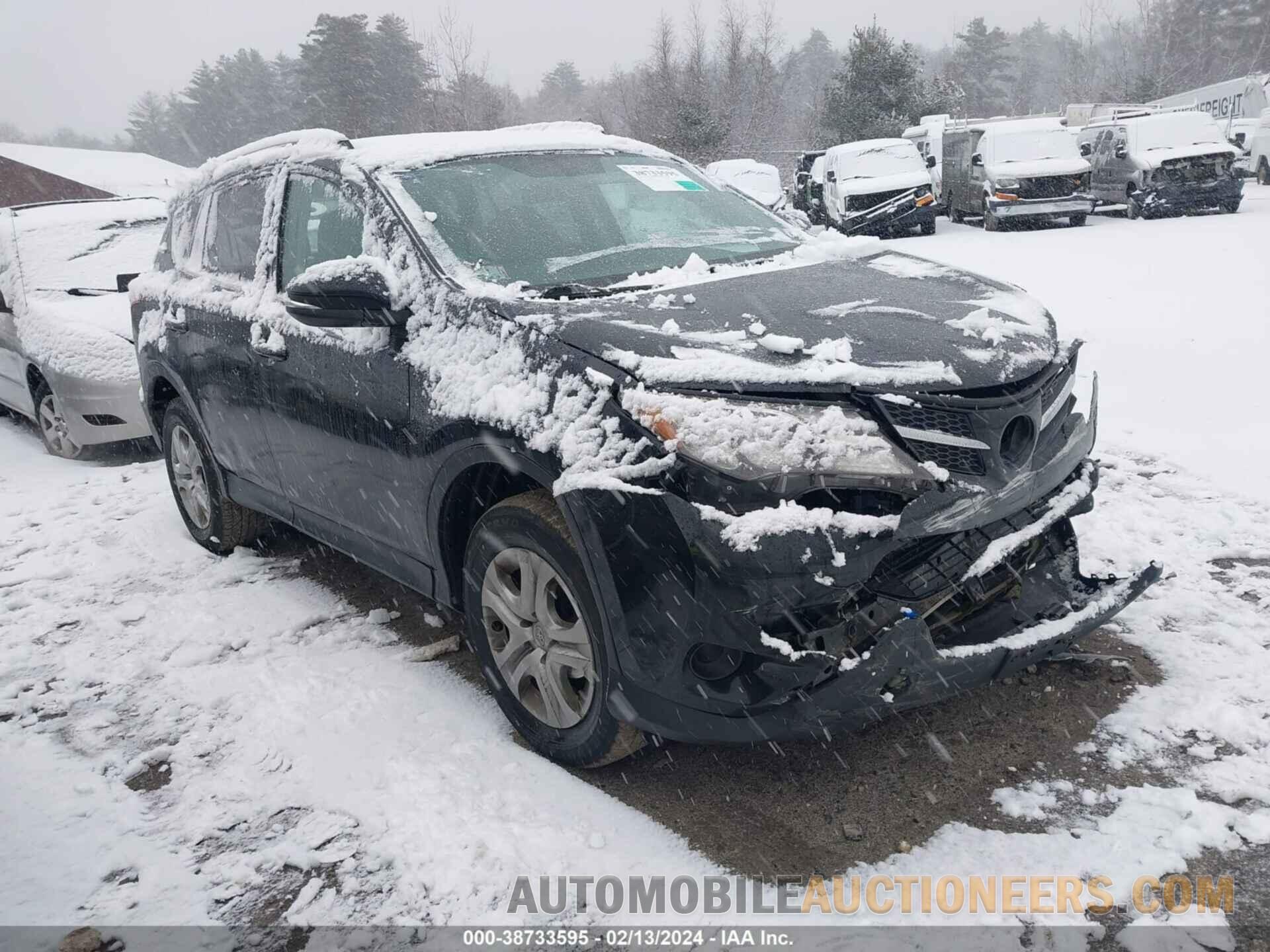 2T3BFREV3FW320076 TOYOTA RAV4 2015