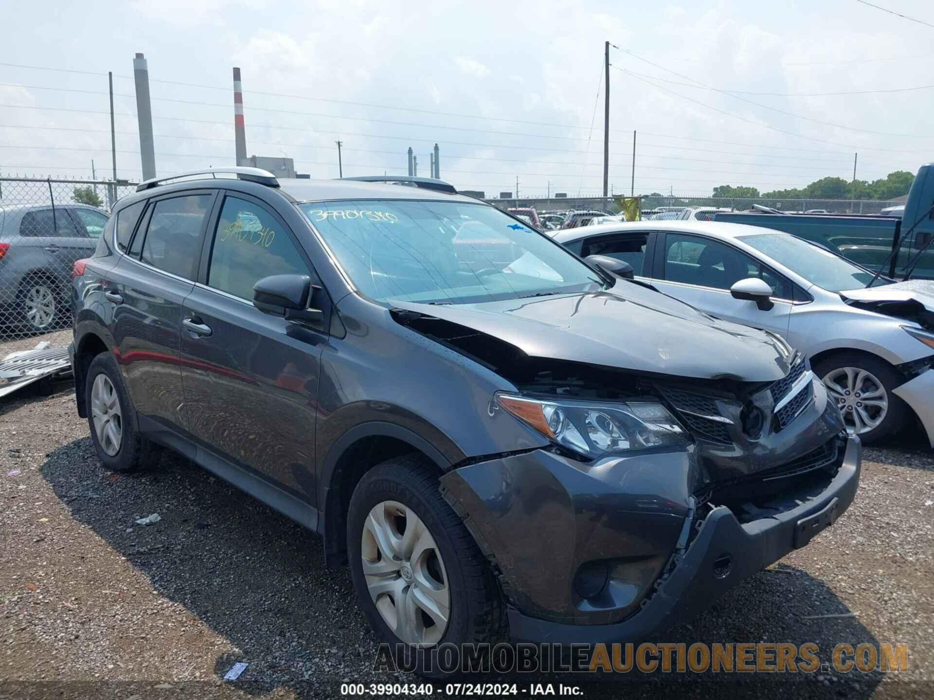 2T3BFREV3FW337363 TOYOTA RAV4 2015