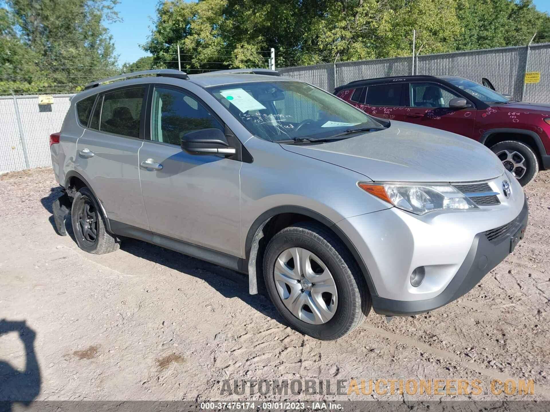 2T3BFREV3FW338237 TOYOTA RAV4 2015