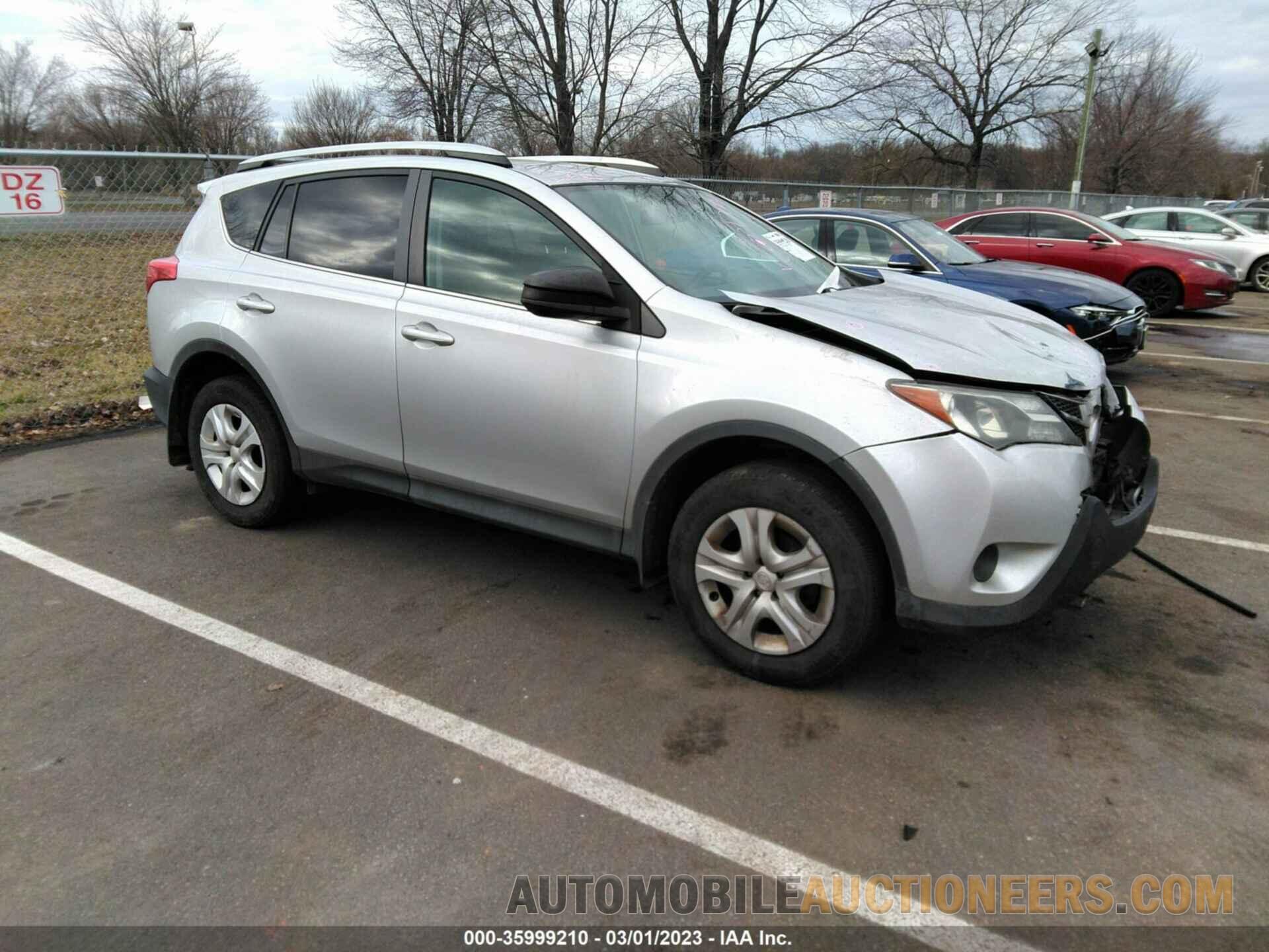 2T3BFREV3FW357743 TOYOTA RAV4 2015