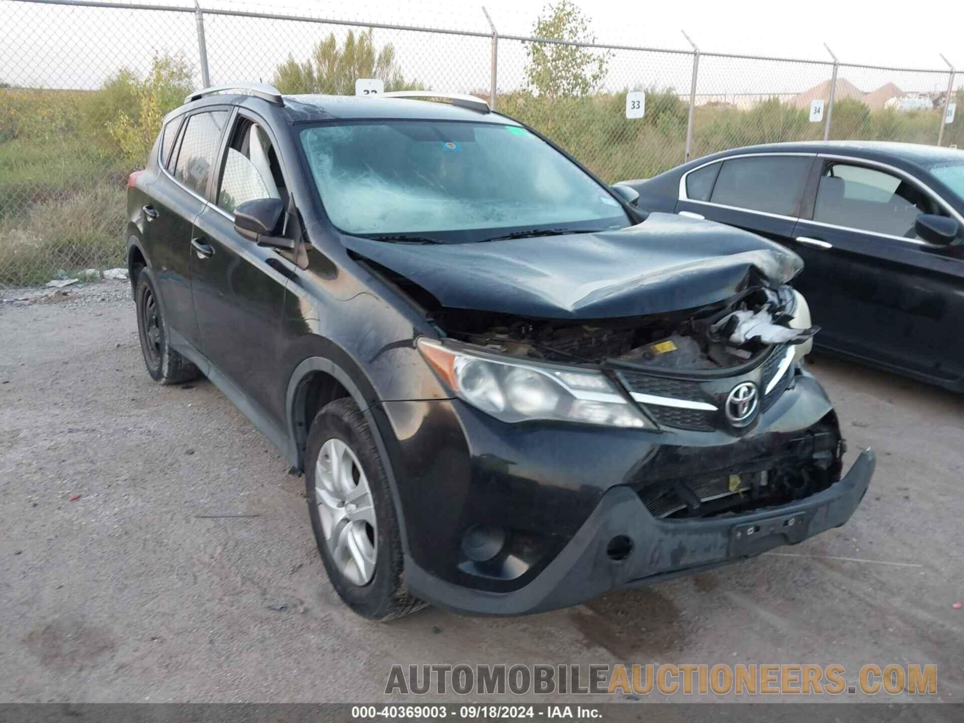 2T3BFREV3FW385977 TOYOTA RAV4 2015