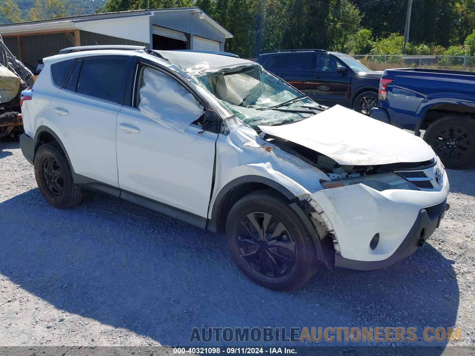 2T3BFREV4FW241323 TOYOTA RAV4 2015