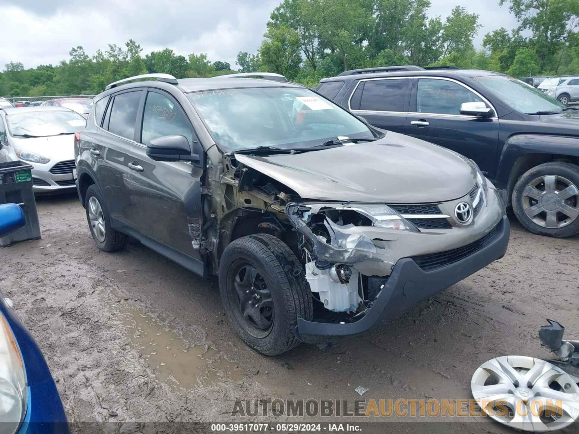 2T3BFREV4FW274984 TOYOTA RAV4 2015