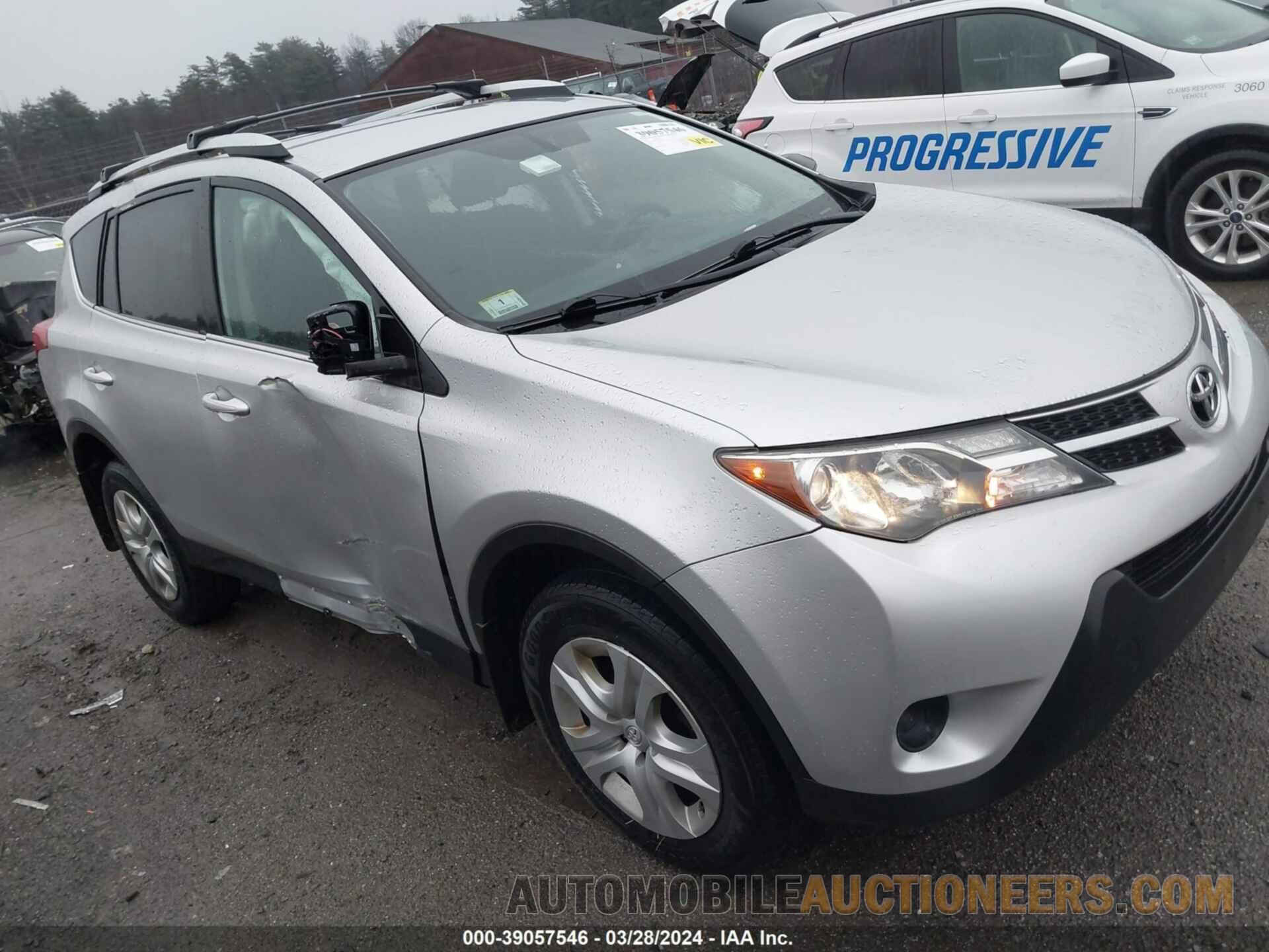 2T3BFREV4FW288903 TOYOTA RAV4 2015