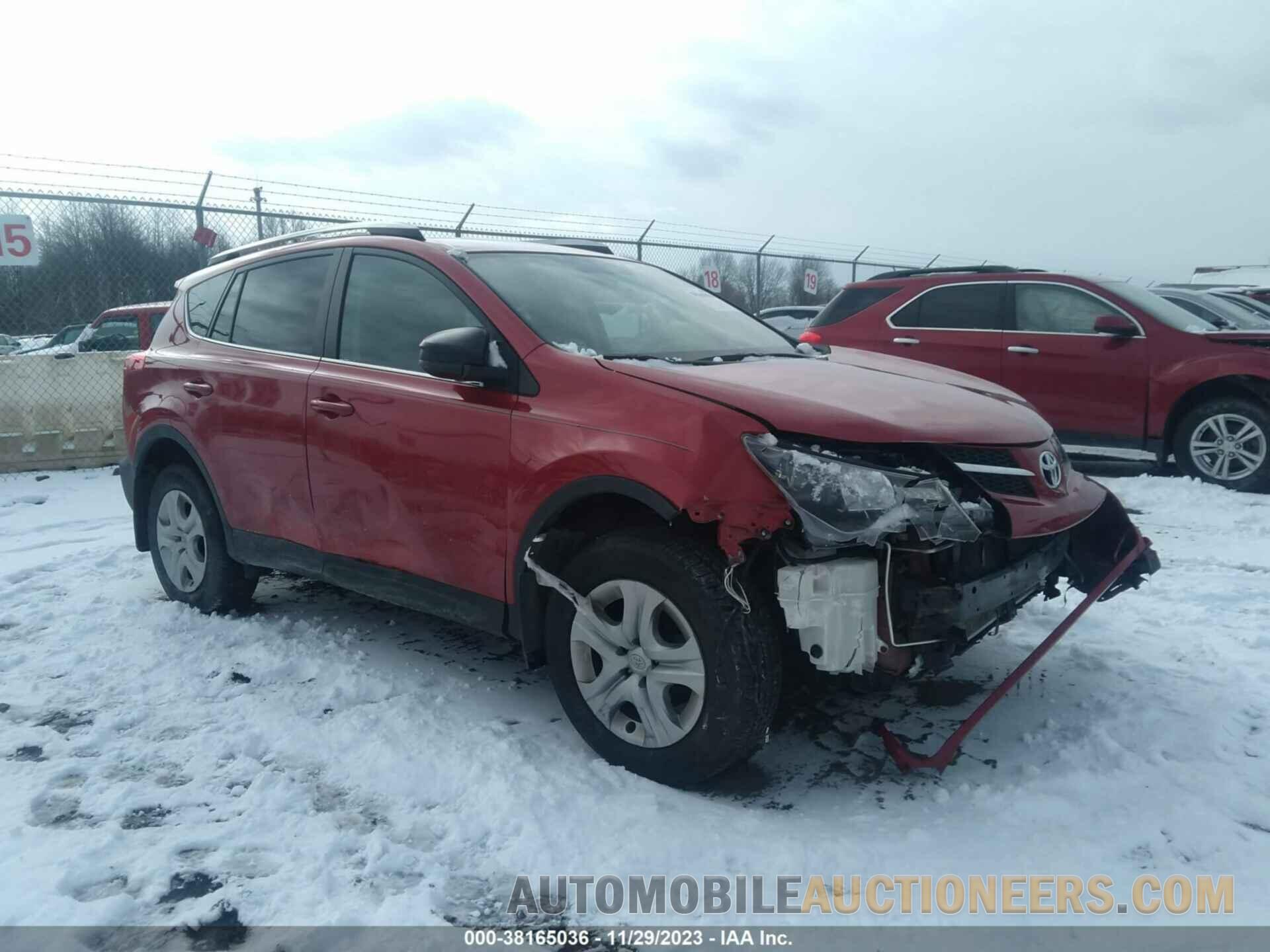 2T3BFREV4FW292384 TOYOTA RAV4 2015