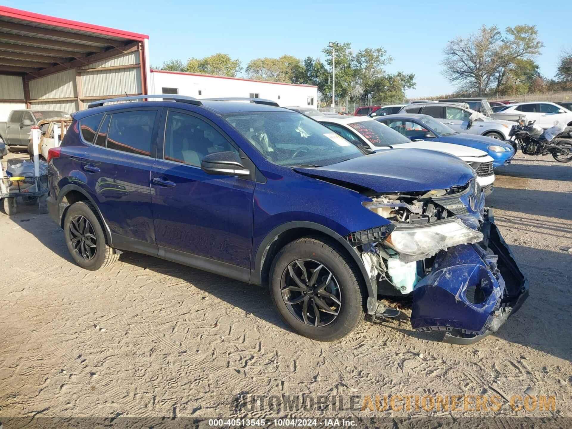 2T3BFREV4FW321317 TOYOTA RAV4 2015