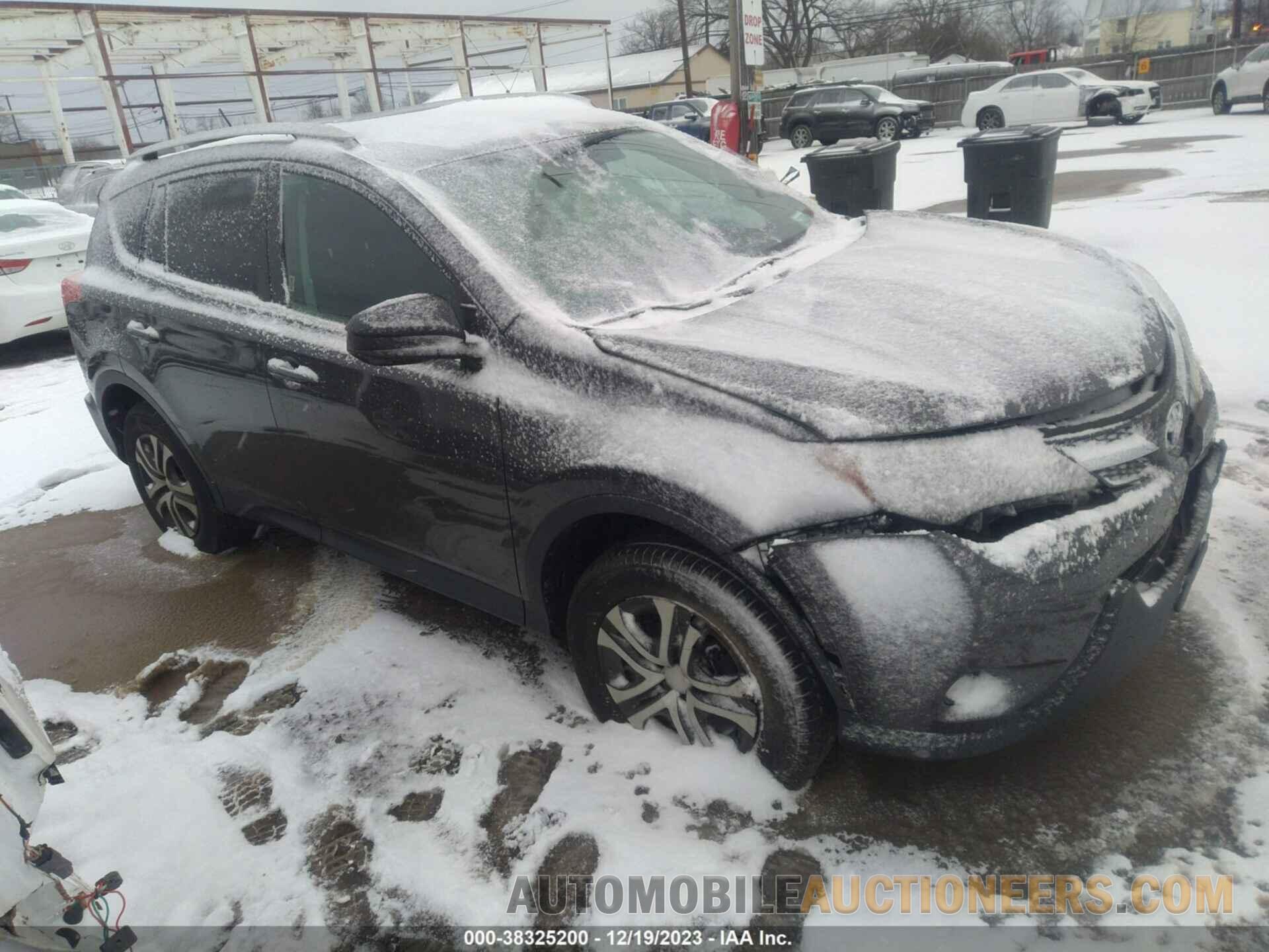 2T3BFREV4FW390492 TOYOTA RAV4 2015