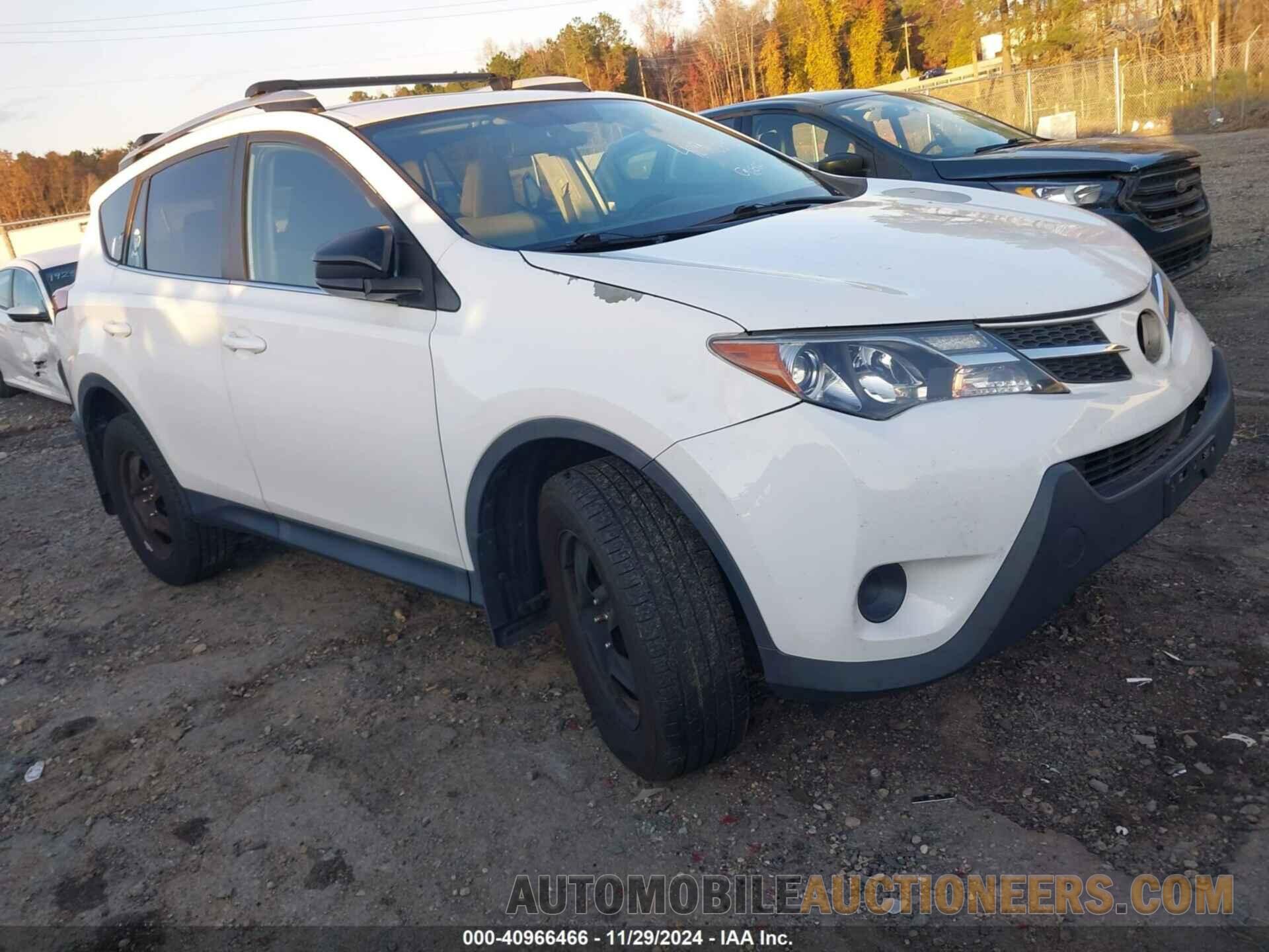 2T3BFREV5FW356867 TOYOTA RAV4 2015