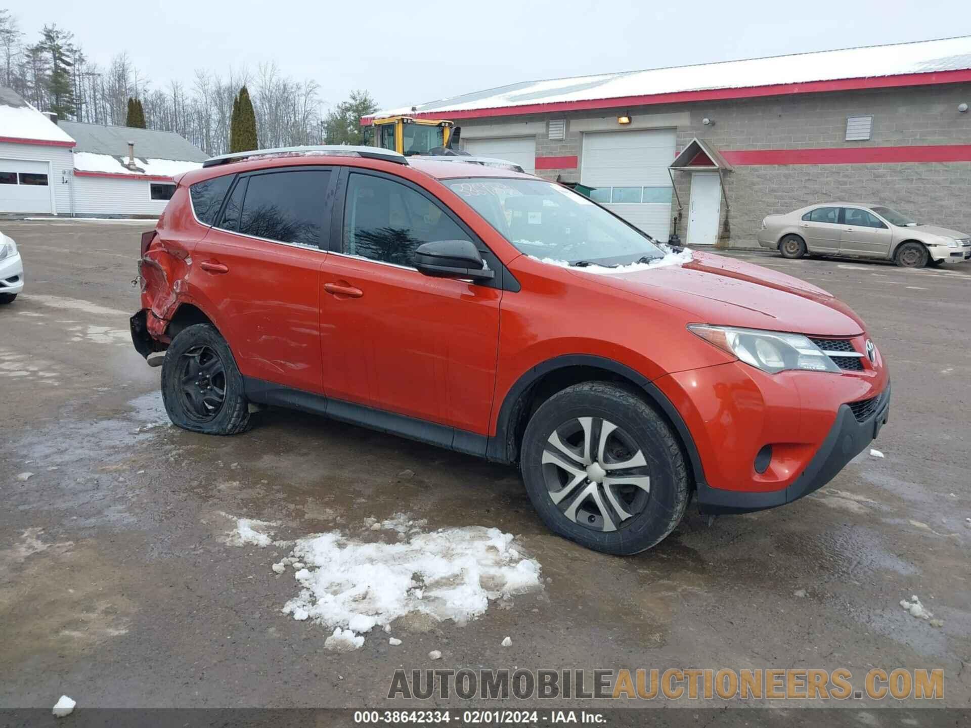 2T3BFREV6FW287851 TOYOTA RAV4 2015