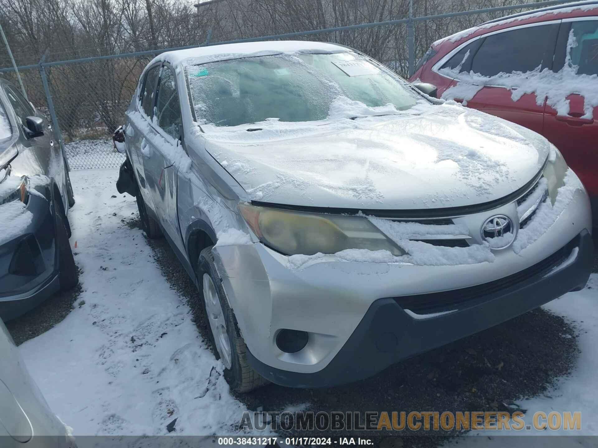 2T3BFREV6FW294041 TOYOTA RAV4 2015