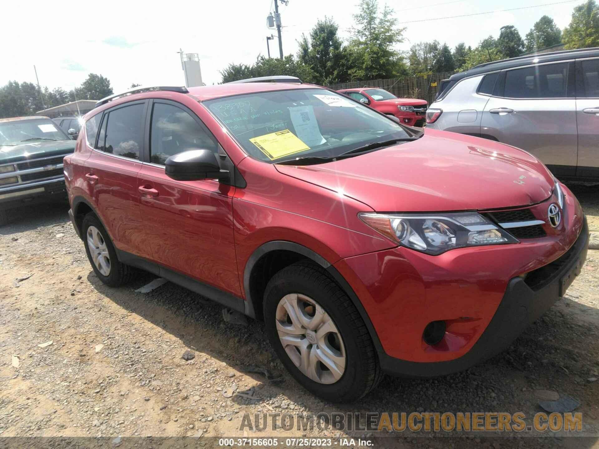 2T3BFREV6FW299370 TOYOTA RAV4 2015