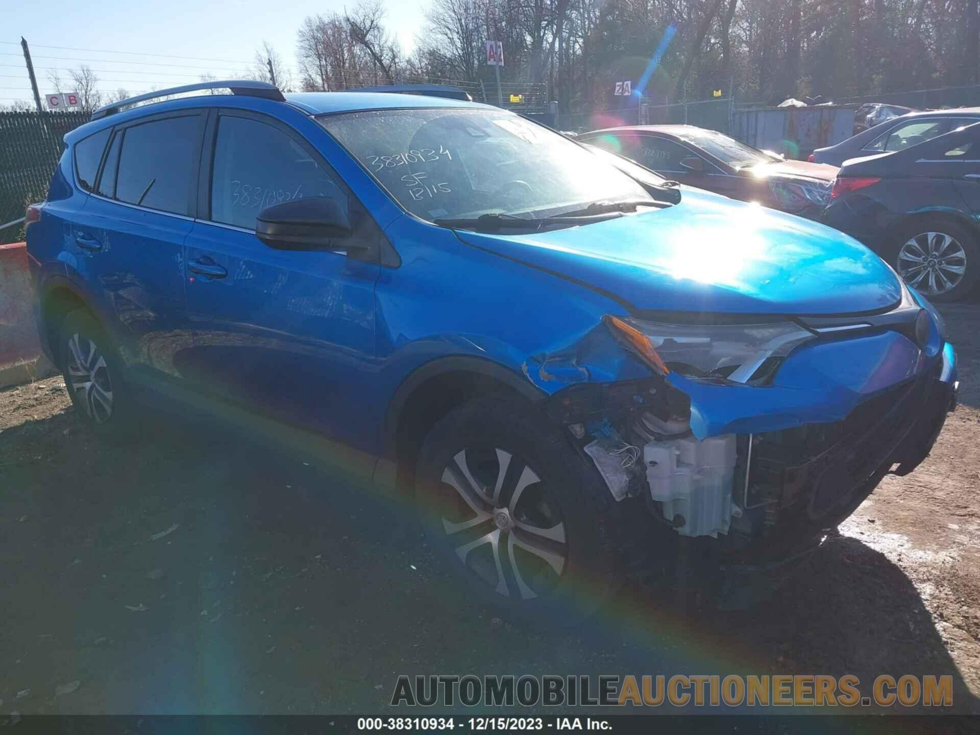 2T3BFREV6HW540380 TOYOTA RAV4 2017