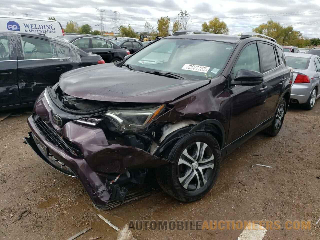 2T3BFREV6HW658462 TOYOTA RAV4 2017