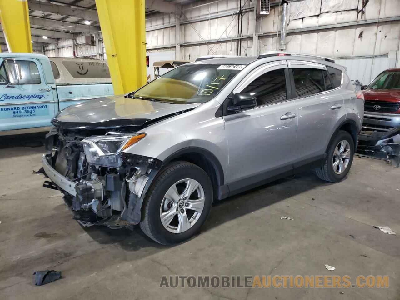 2T3BFREV6JW772774 TOYOTA RAV4 2018