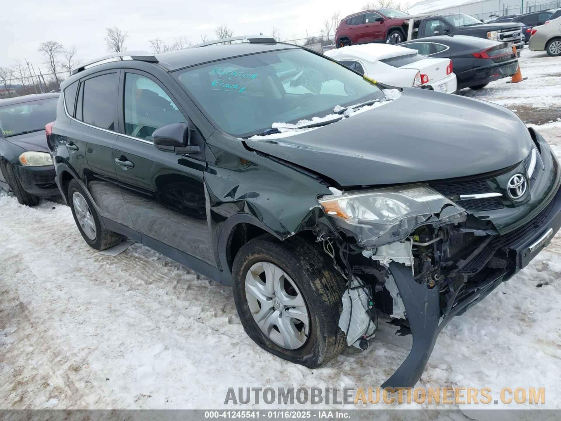 2T3BFREV7DW109198 TOYOTA RAV4 2013