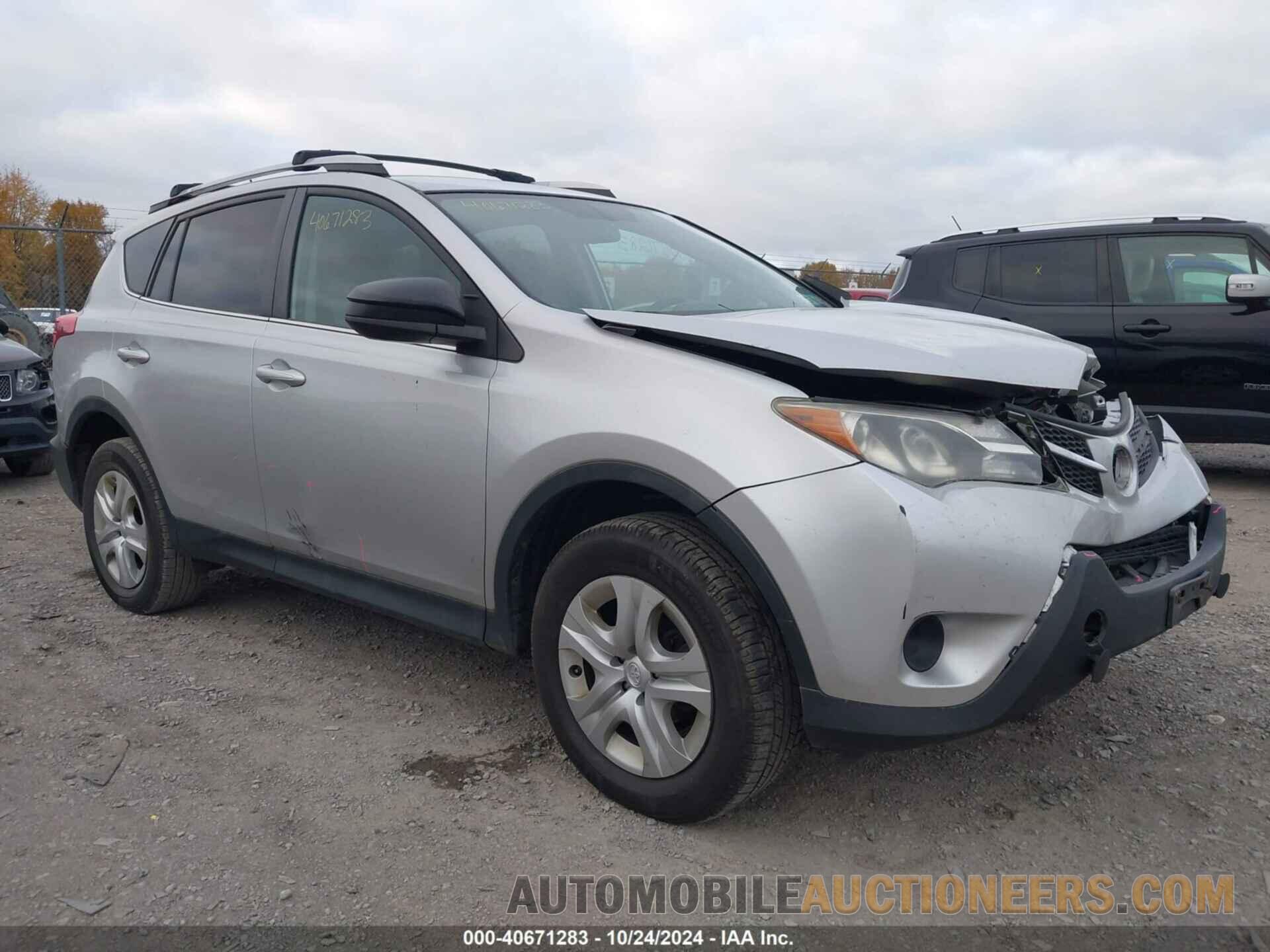 2T3BFREV7EW193038 TOYOTA RAV4 2014