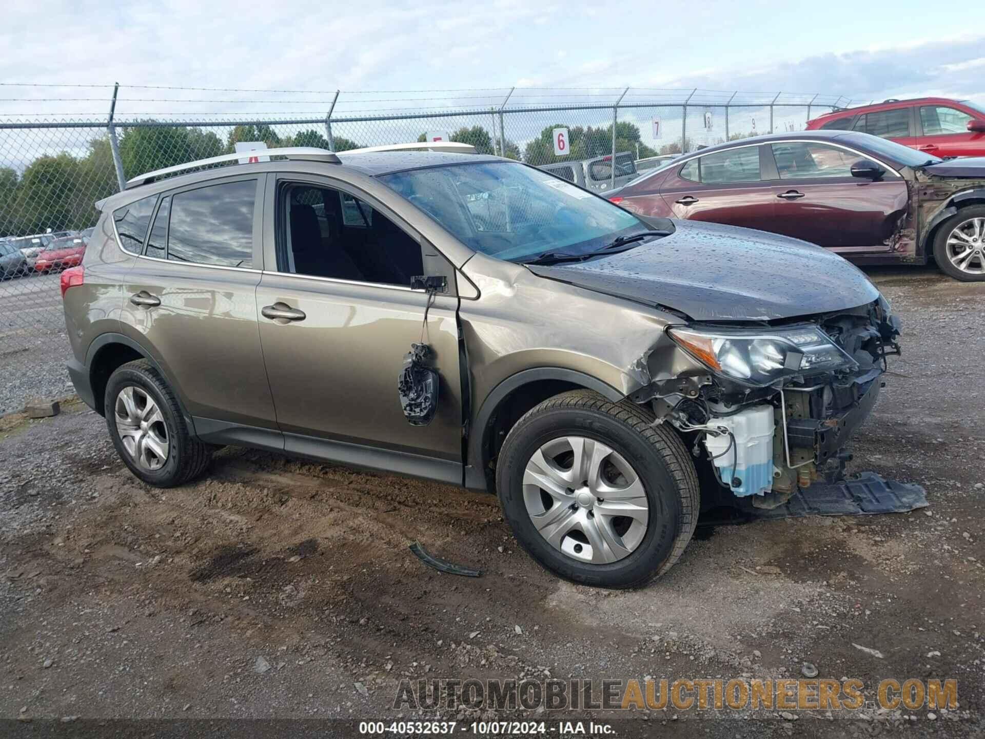 2T3BFREV7FW243602 TOYOTA RAV4 2015