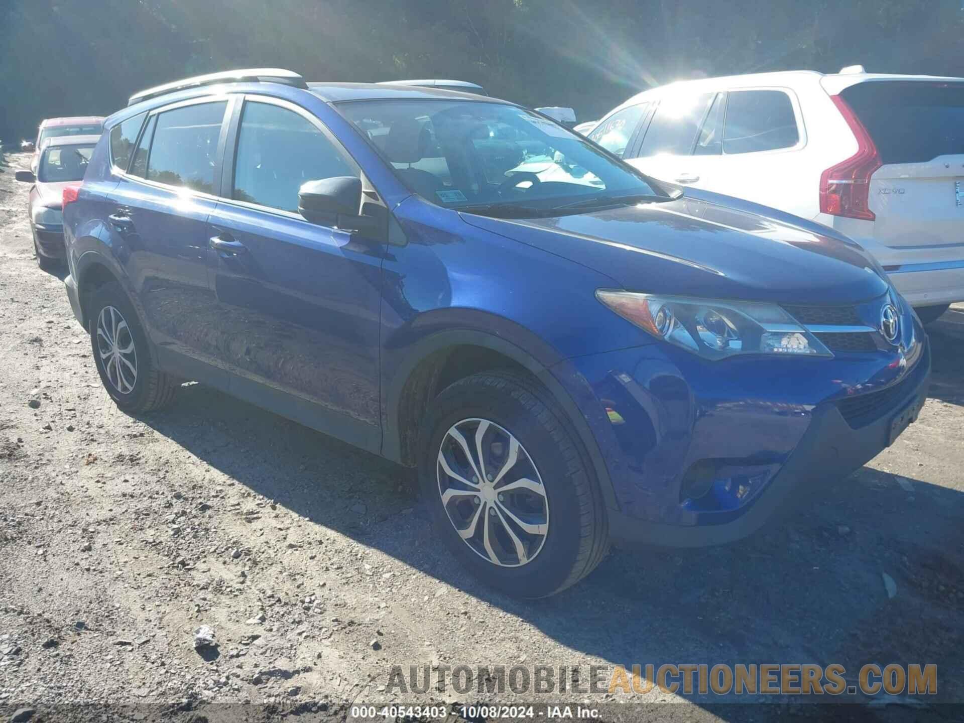 2T3BFREV7FW322364 TOYOTA RAV4 2015