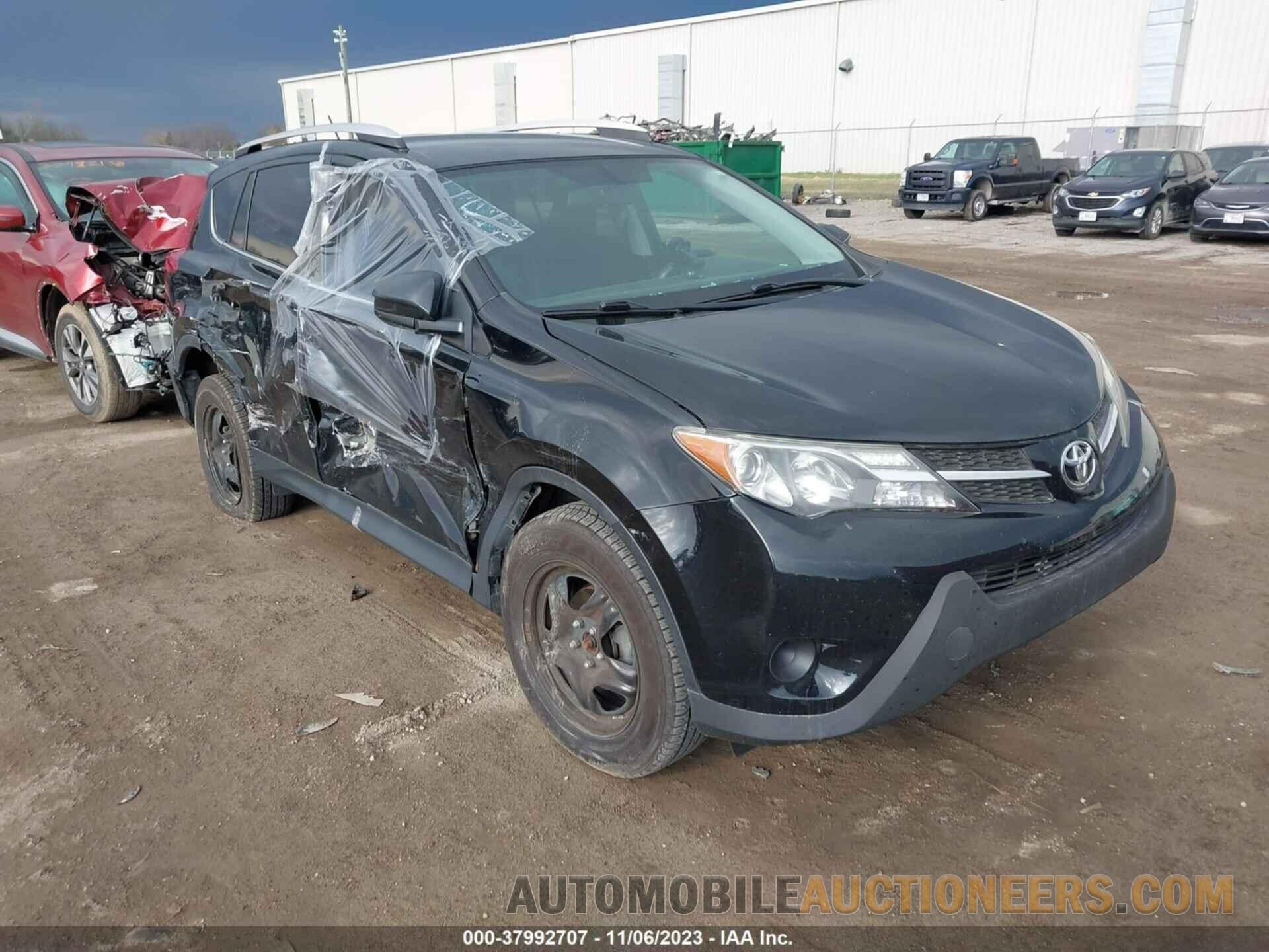 2T3BFREV7FW363108 TOYOTA RAV4 2015