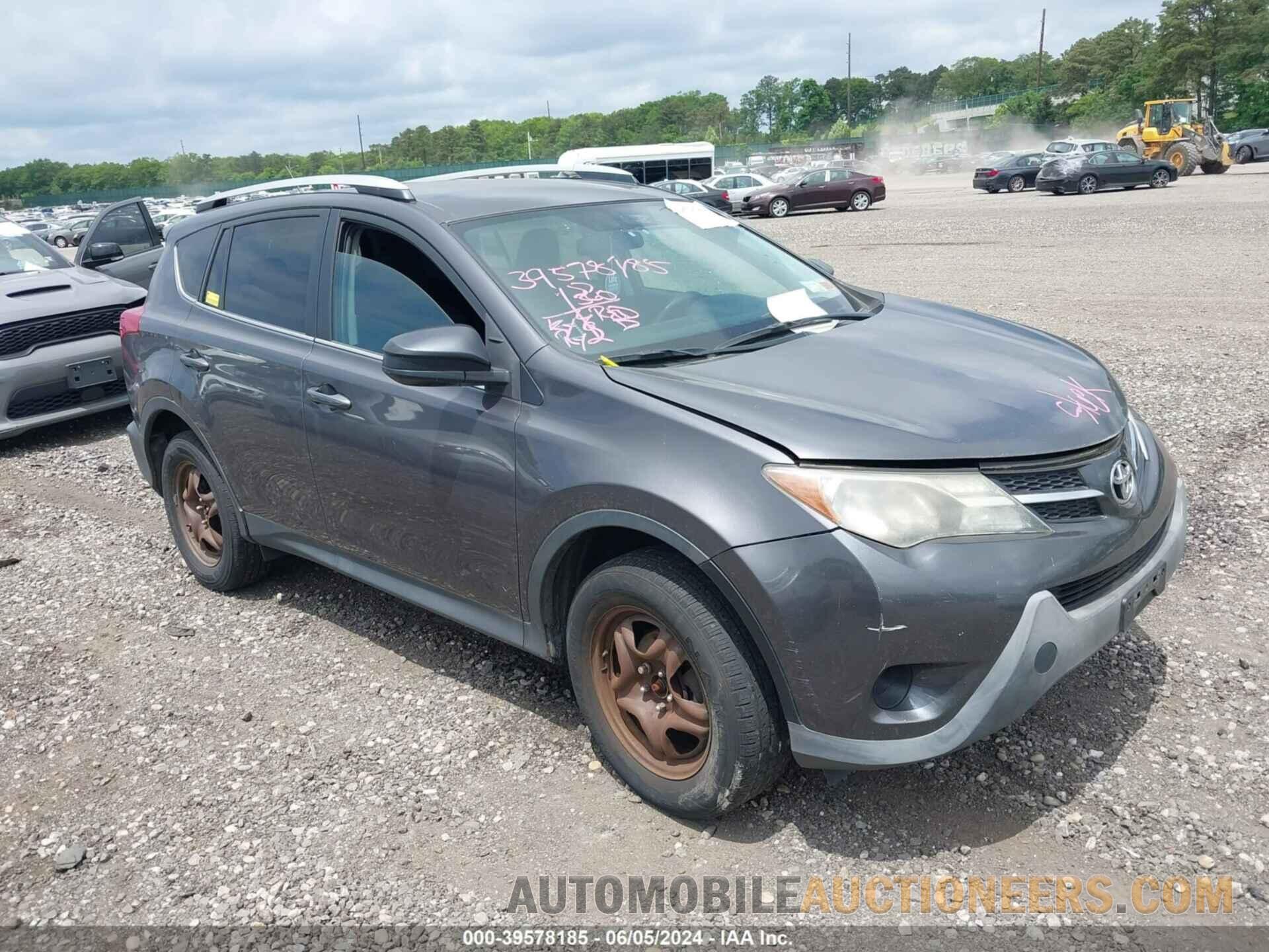 2T3BFREV7FW387537 TOYOTA RAV4 2015