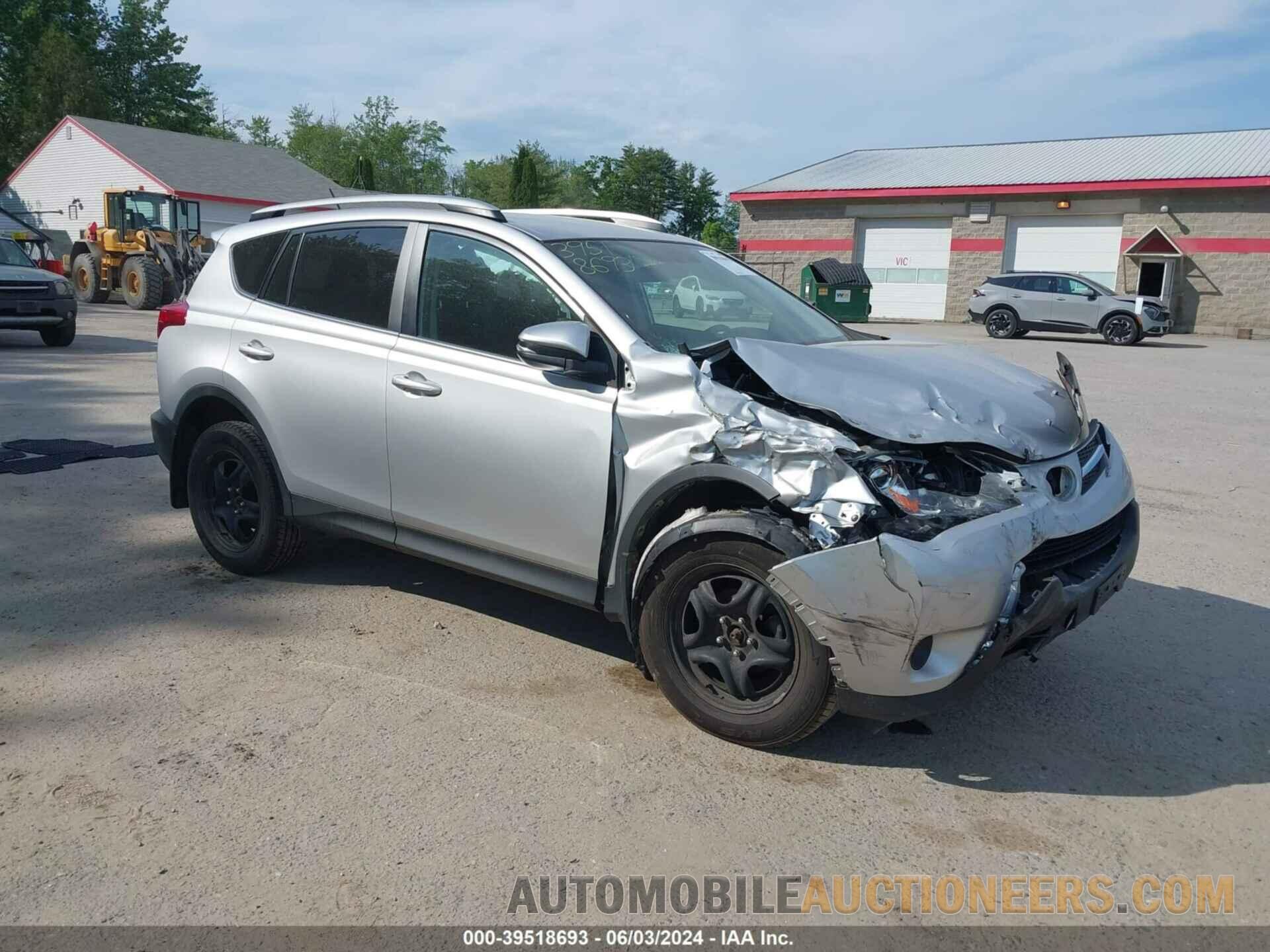 2T3BFREV7FW388364 TOYOTA RAV4 2015