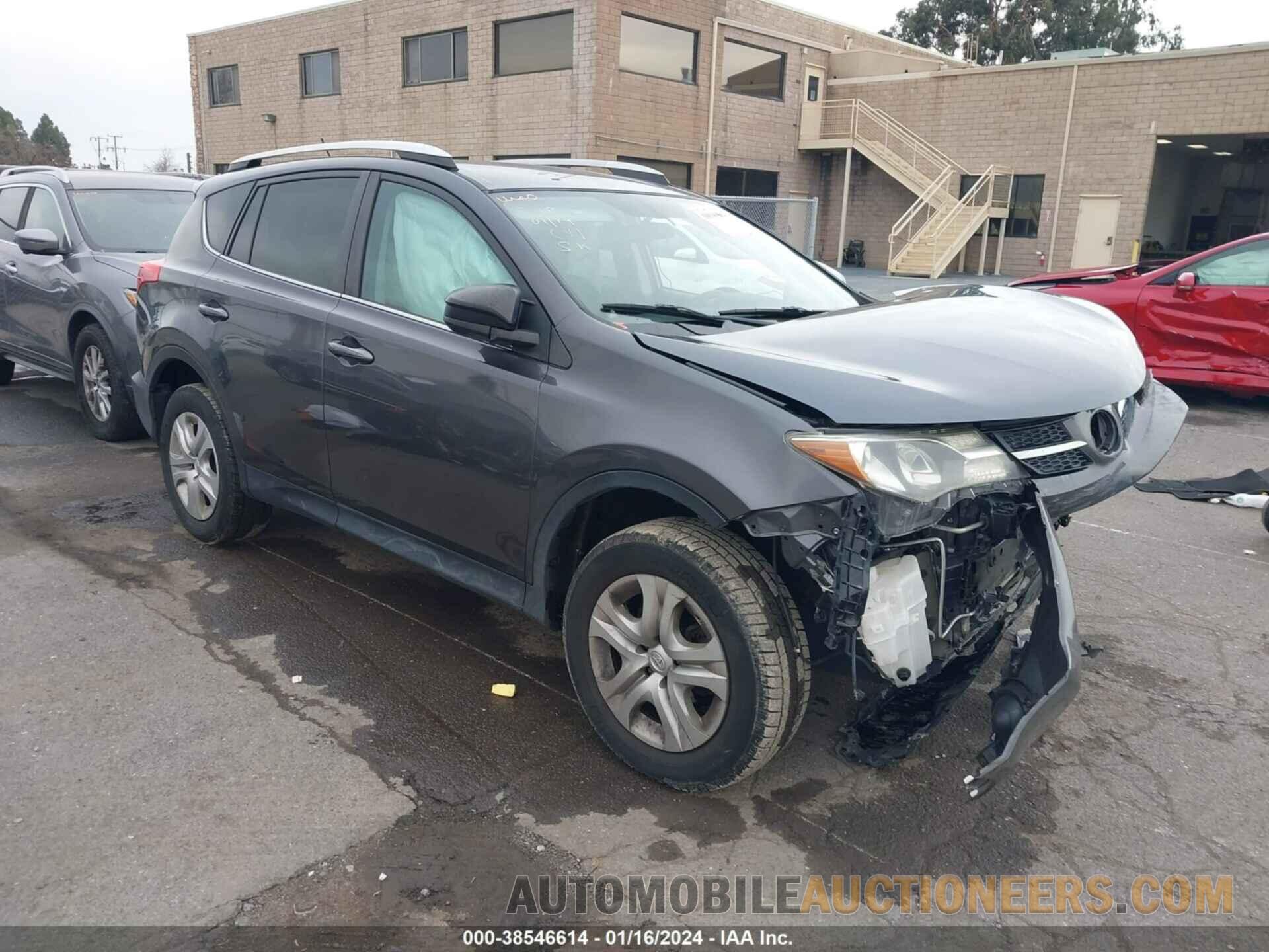 2T3BFREV7FW392303 TOYOTA RAV4 2015