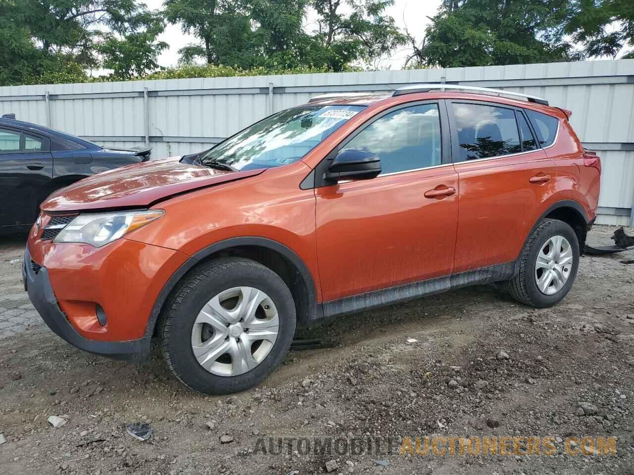 2T3BFREV7FW396612 TOYOTA RAV4 2015