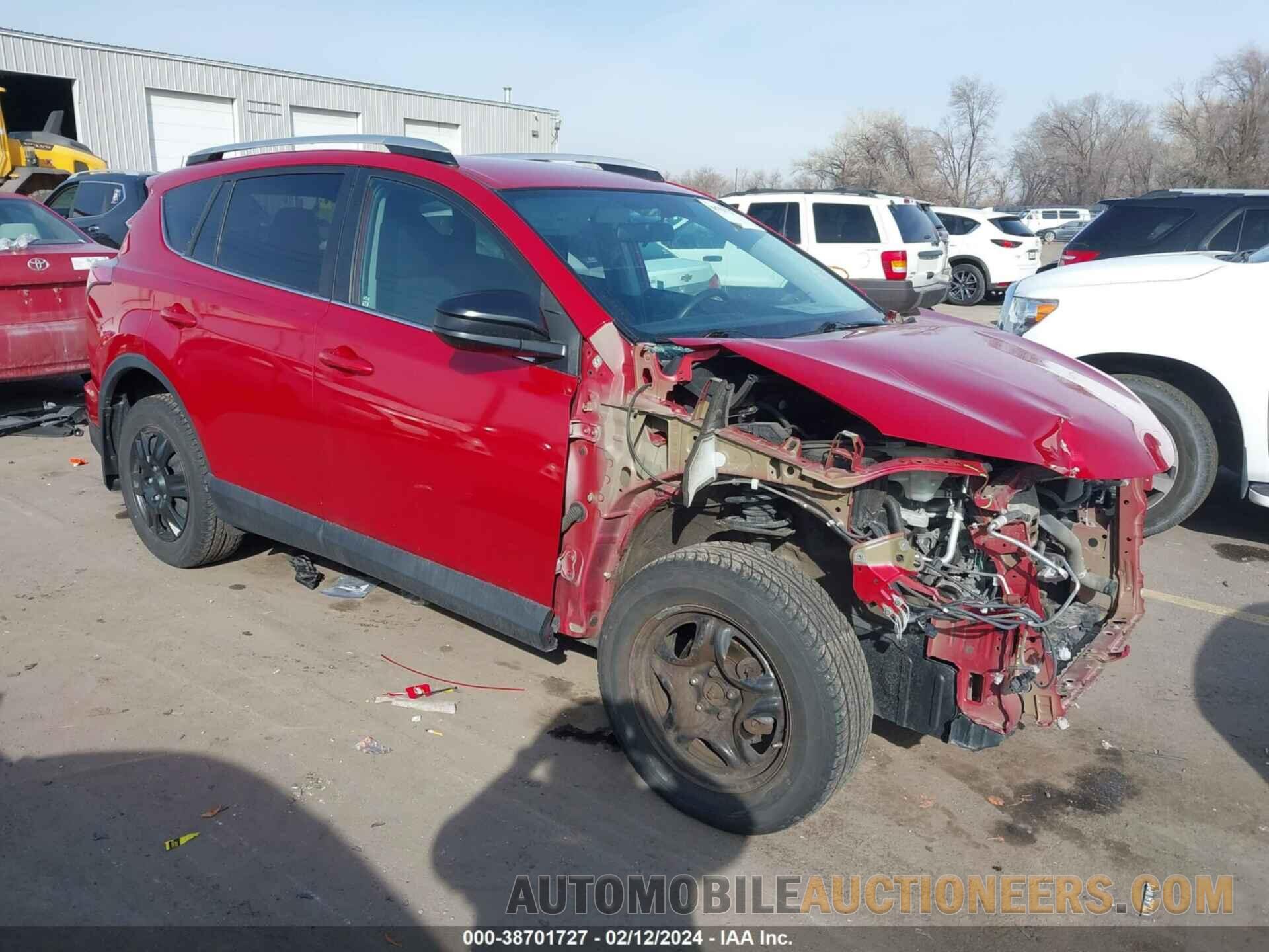 2T3BFREV7GW484562 TOYOTA RAV4 2016