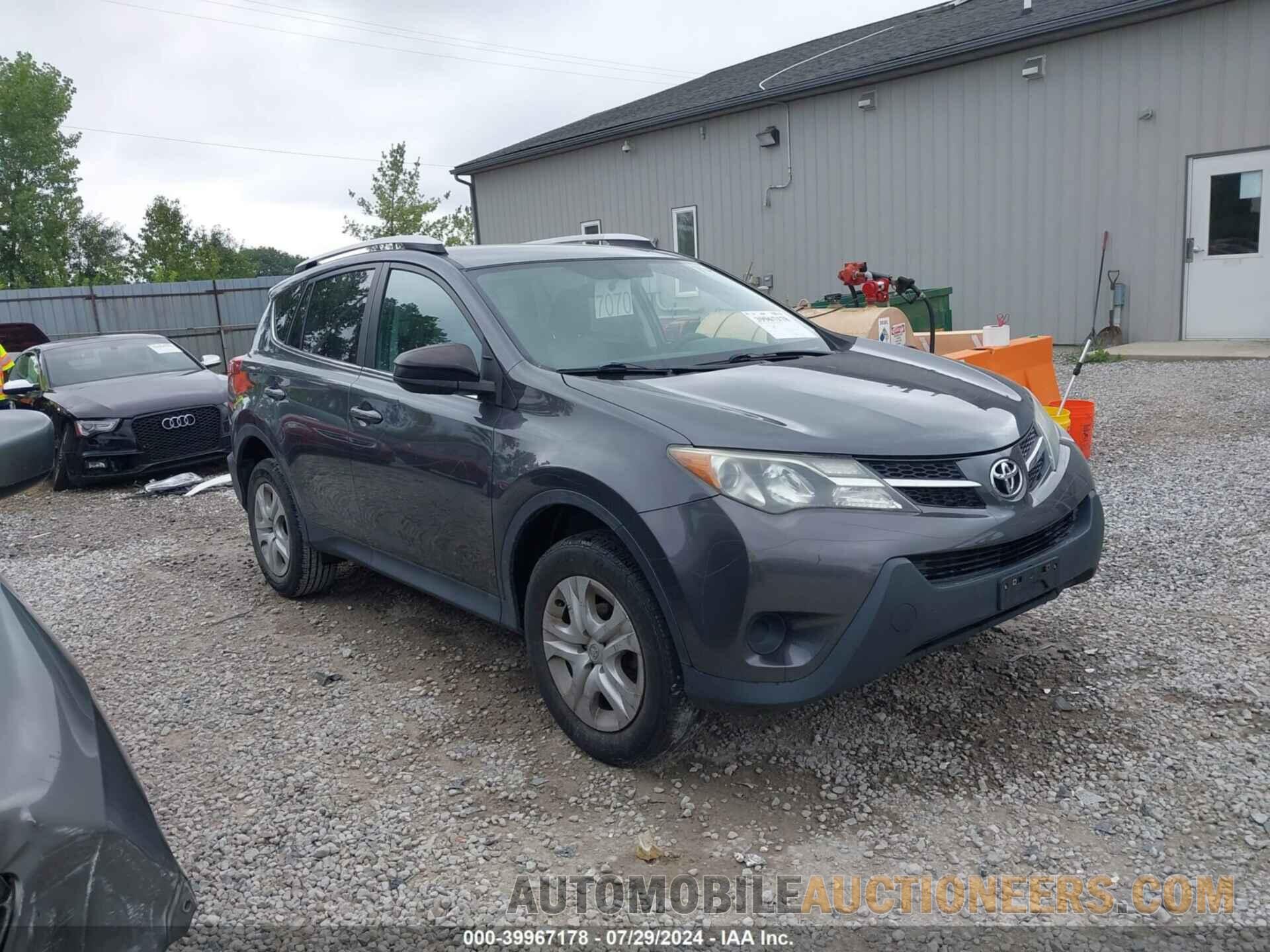 2T3BFREV8FW266645 TOYOTA RAV4 2015