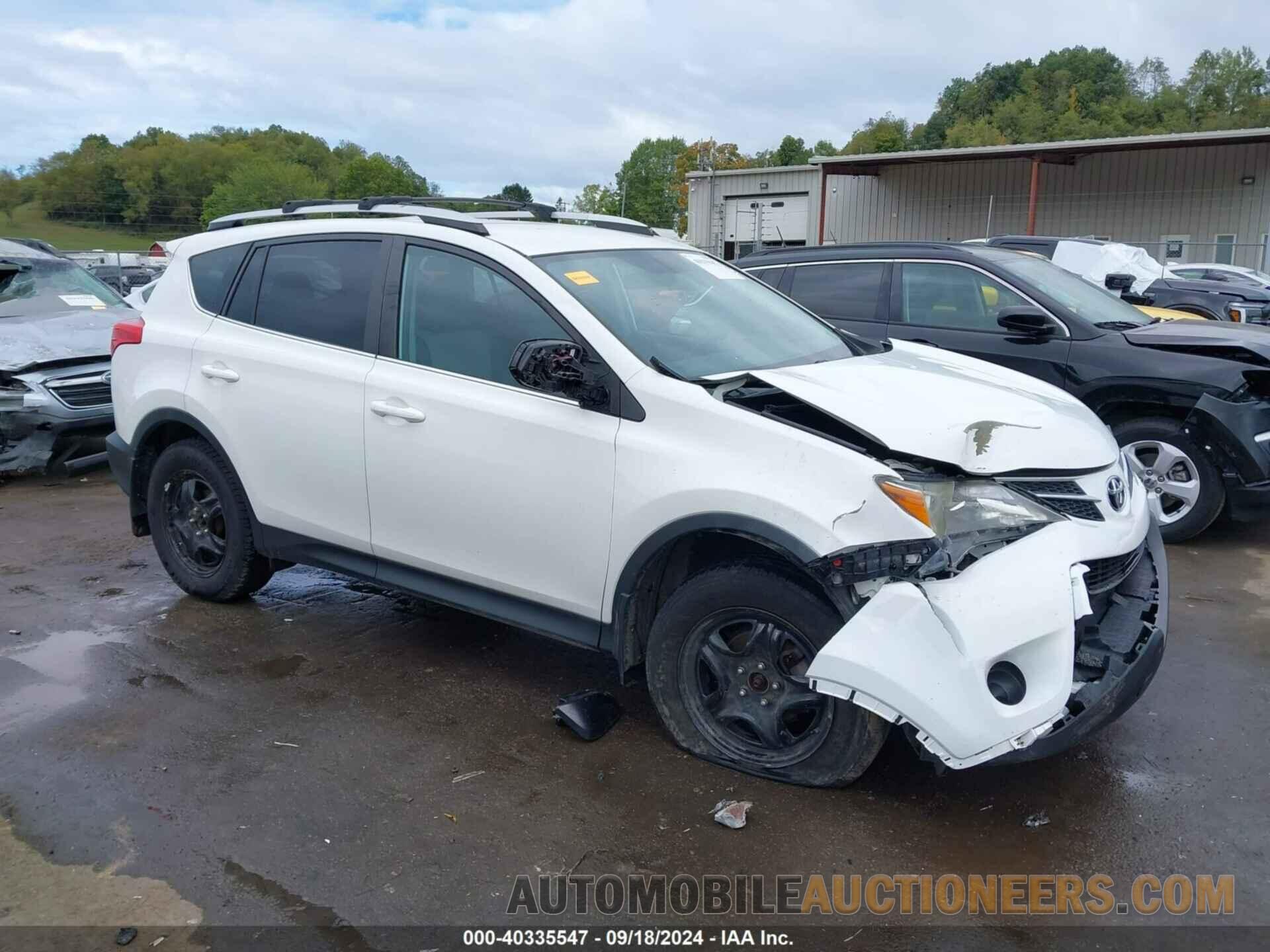 2T3BFREV8FW272123 TOYOTA RAV4 2015