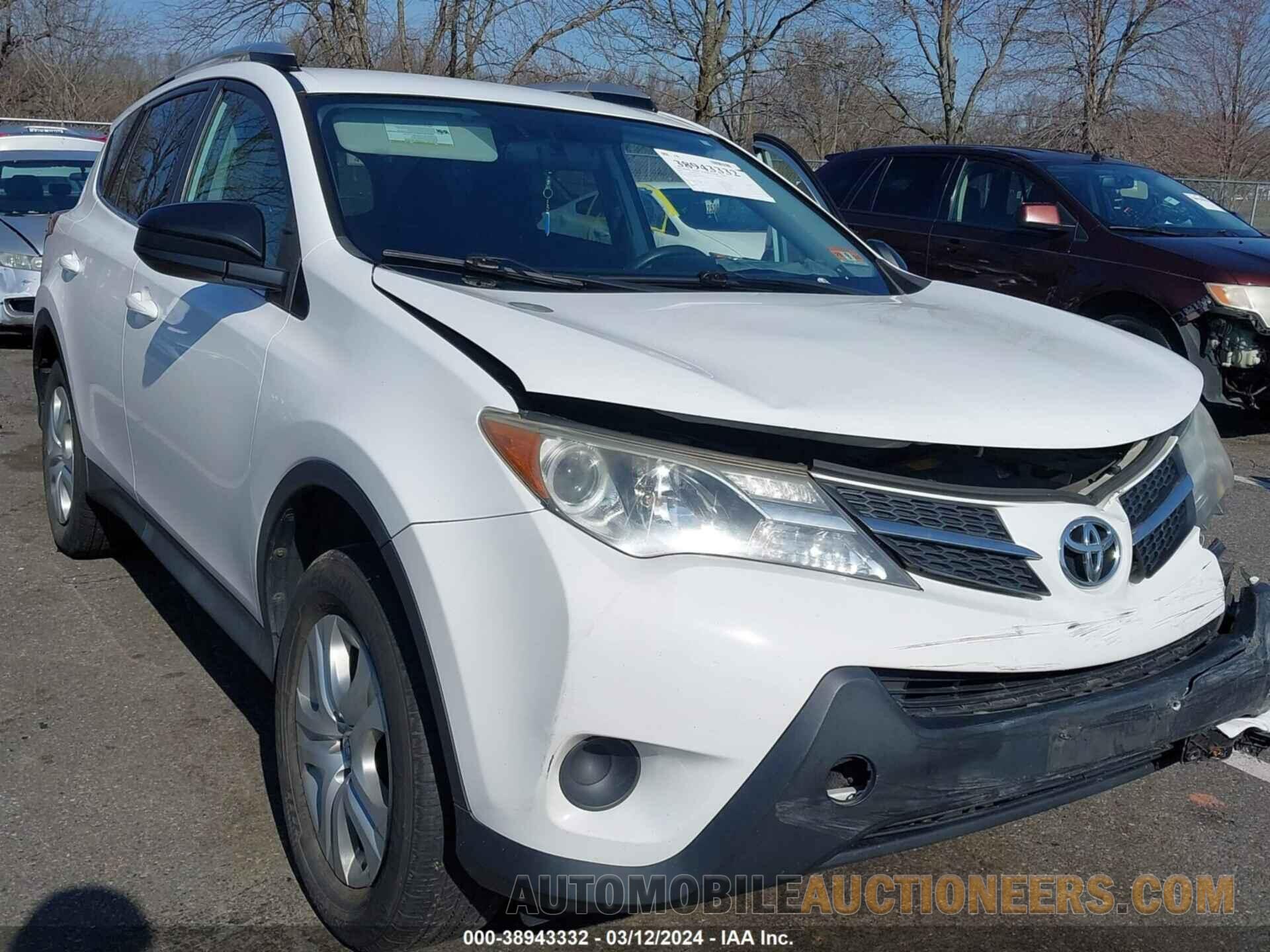 2T3BFREV8FW310272 TOYOTA RAV4 2015