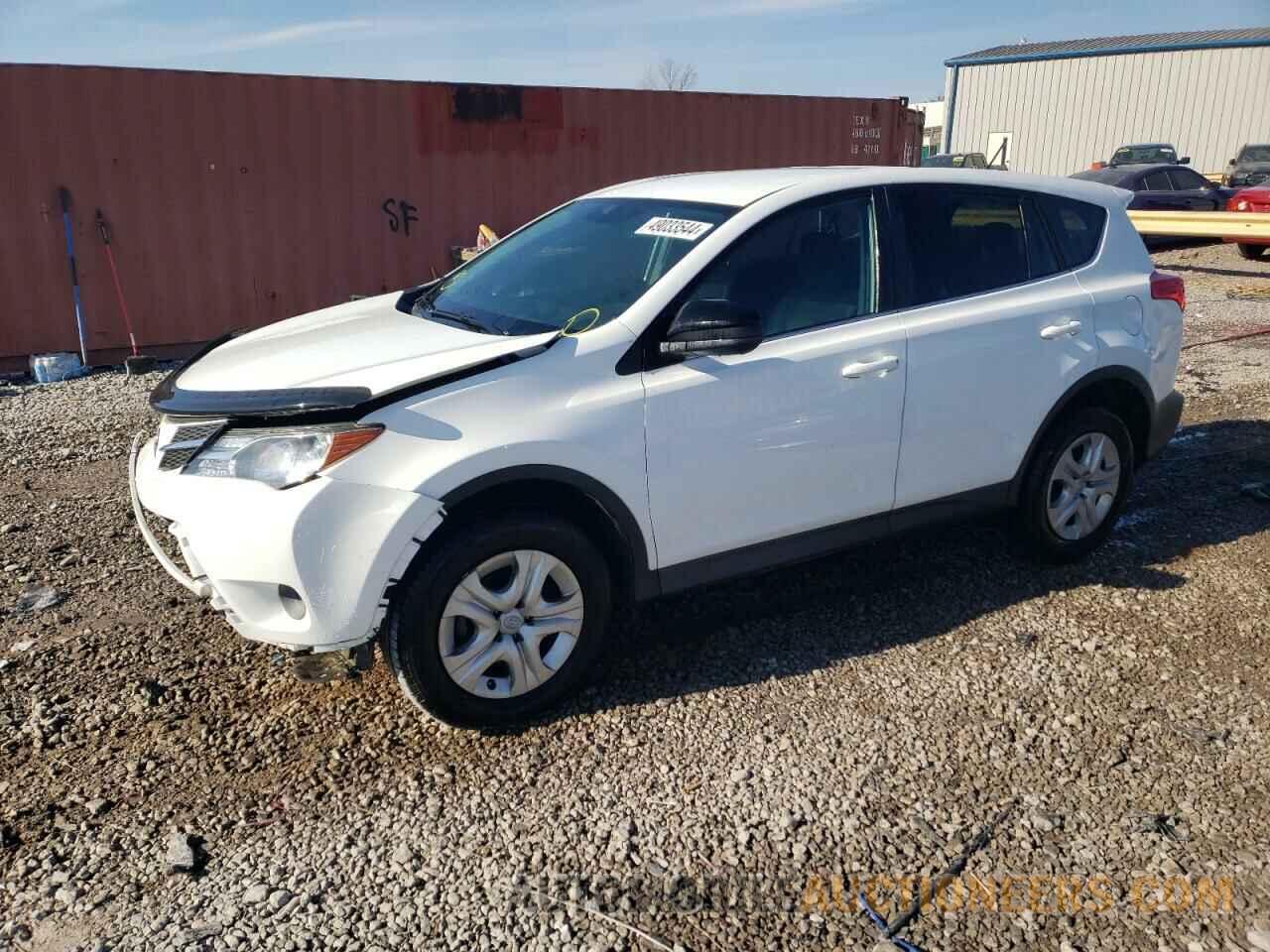 2T3BFREV8FW315522 TOYOTA RAV4 2015