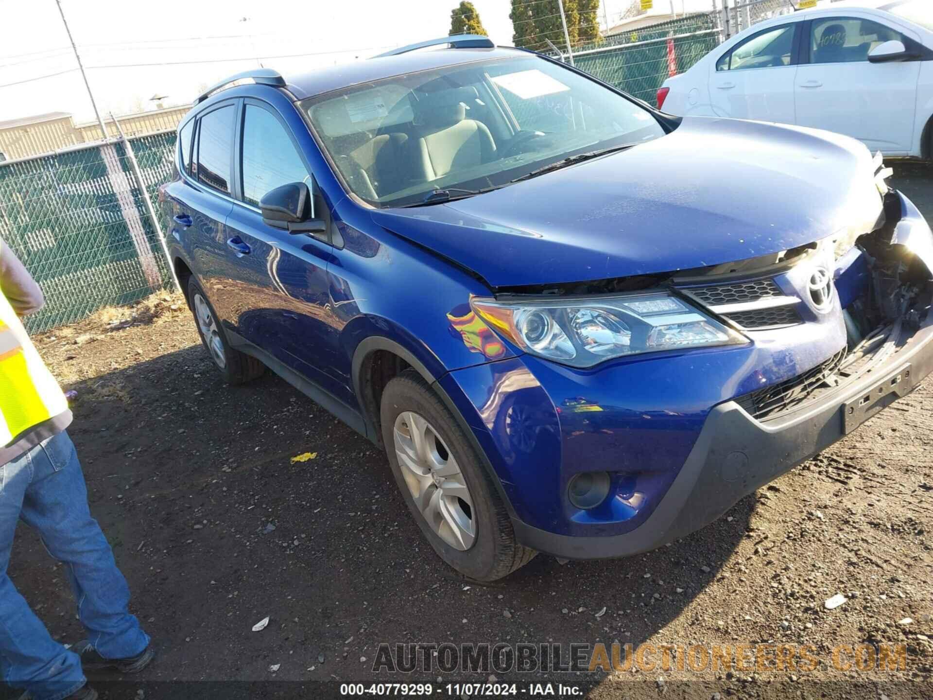 2T3BFREV8FW347550 TOYOTA RAV4 2015